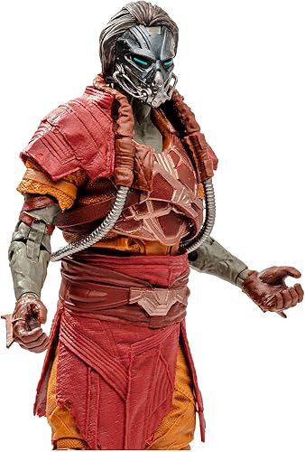 Miniatura 7 de McFarlane Toys - Mortal Kombat 7IN Figuras WV10 - KABAL (Rapid RED)