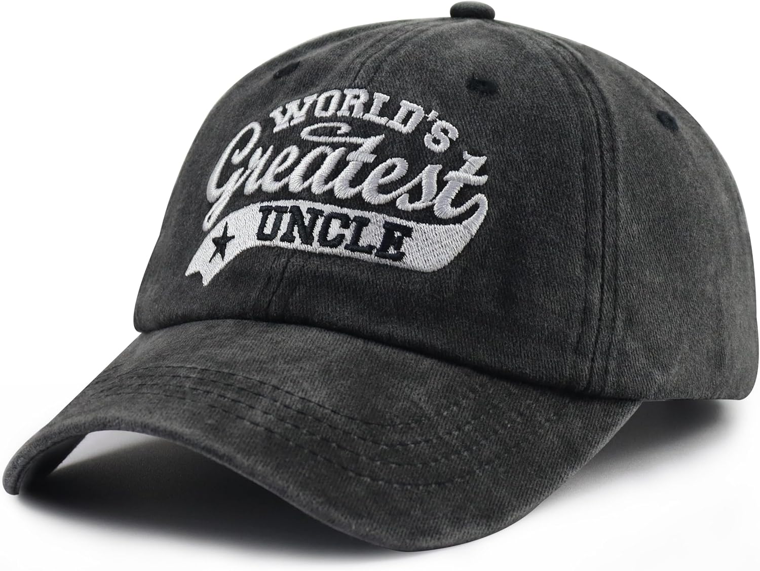 World's Greatest Dad Mom Uncle Aunt Pappy Grandma Grammy Grandpa Hat, Adjustable Embroidered Family Members Baseball Cap - Image 2