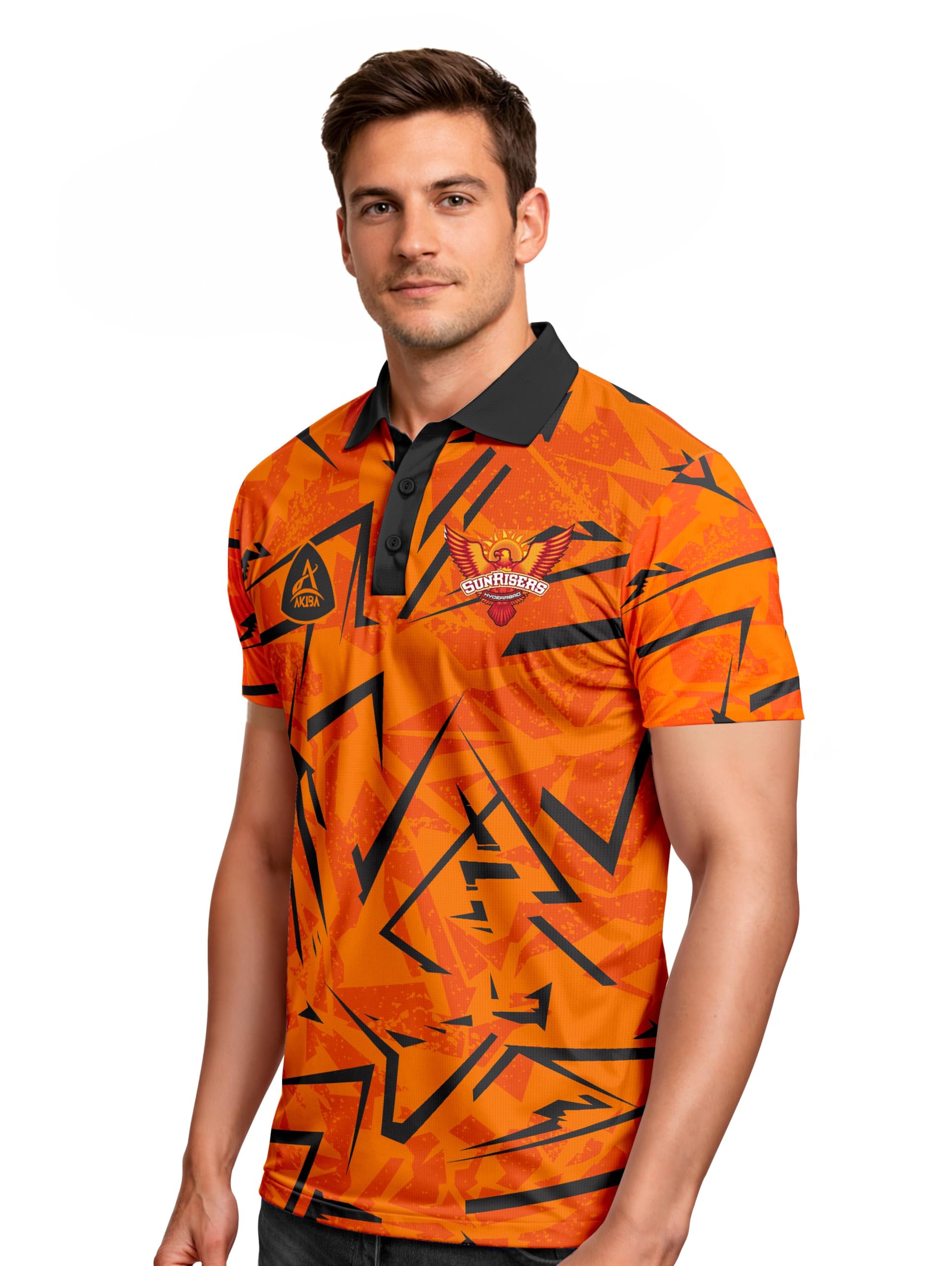 Akiba IPL Hyderabad SRH 2025 Cricket Jersey-image-16