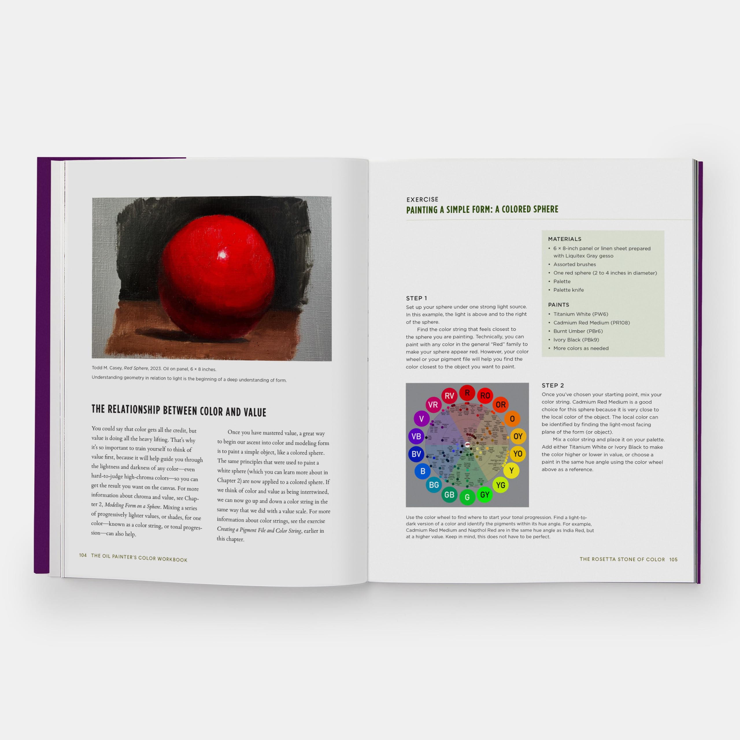 The Oil Painter's Color Workbook: A contemporary guide to color mixing, pigments, palettes, and harmony