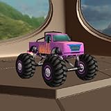 Jeu d'aventure et de conduite en 3D sur piste de course de cascades tout-terrain Monster Truck