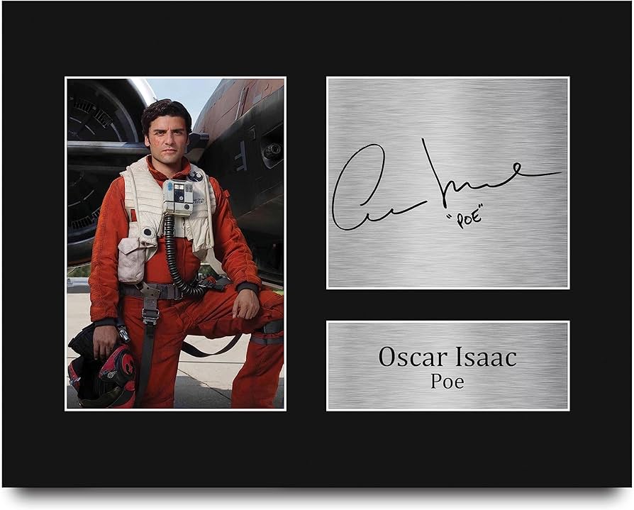 Amazon.com: HWC Trading Oscar Isaac Gifts Signed Printed Autograph