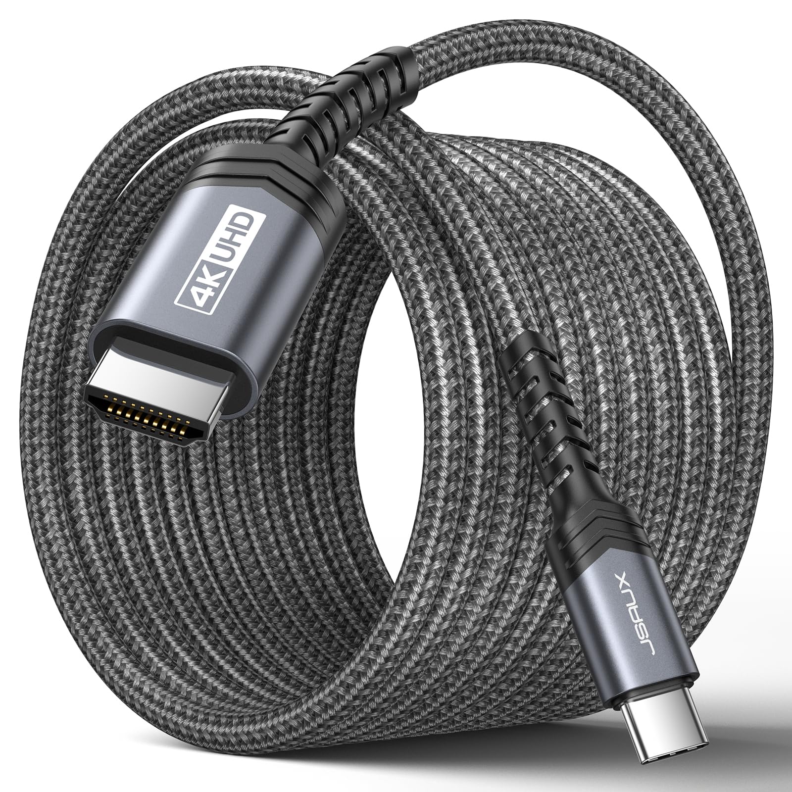 Amazon.com: JSAUX USB C to HDMI Cable 4K@60Hz 6.6ft, USB 3.1 Type