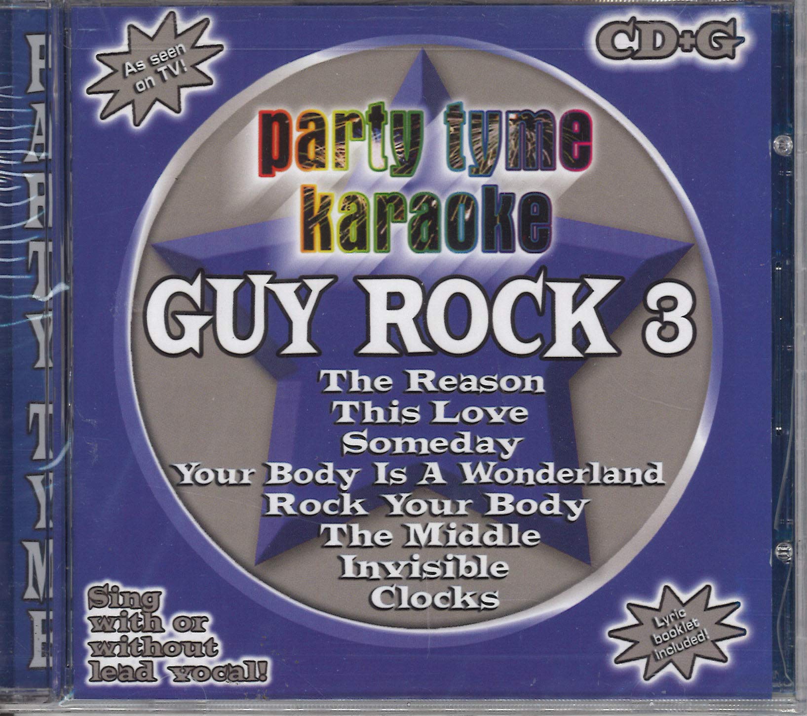 KARAOKE - V3 GUY ROCK: PARTY TYME KARAOK [Audio CD] KARAOKE
