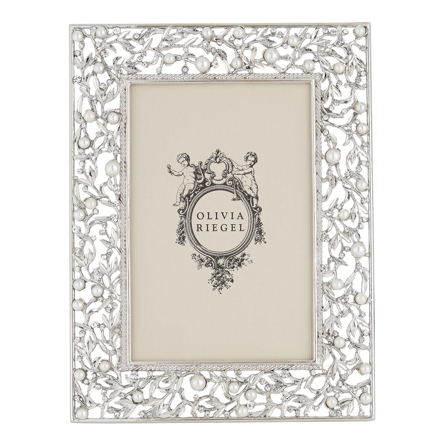 Olivia Riegel Silver Eleanor 4 x 6 Frame - RT4510