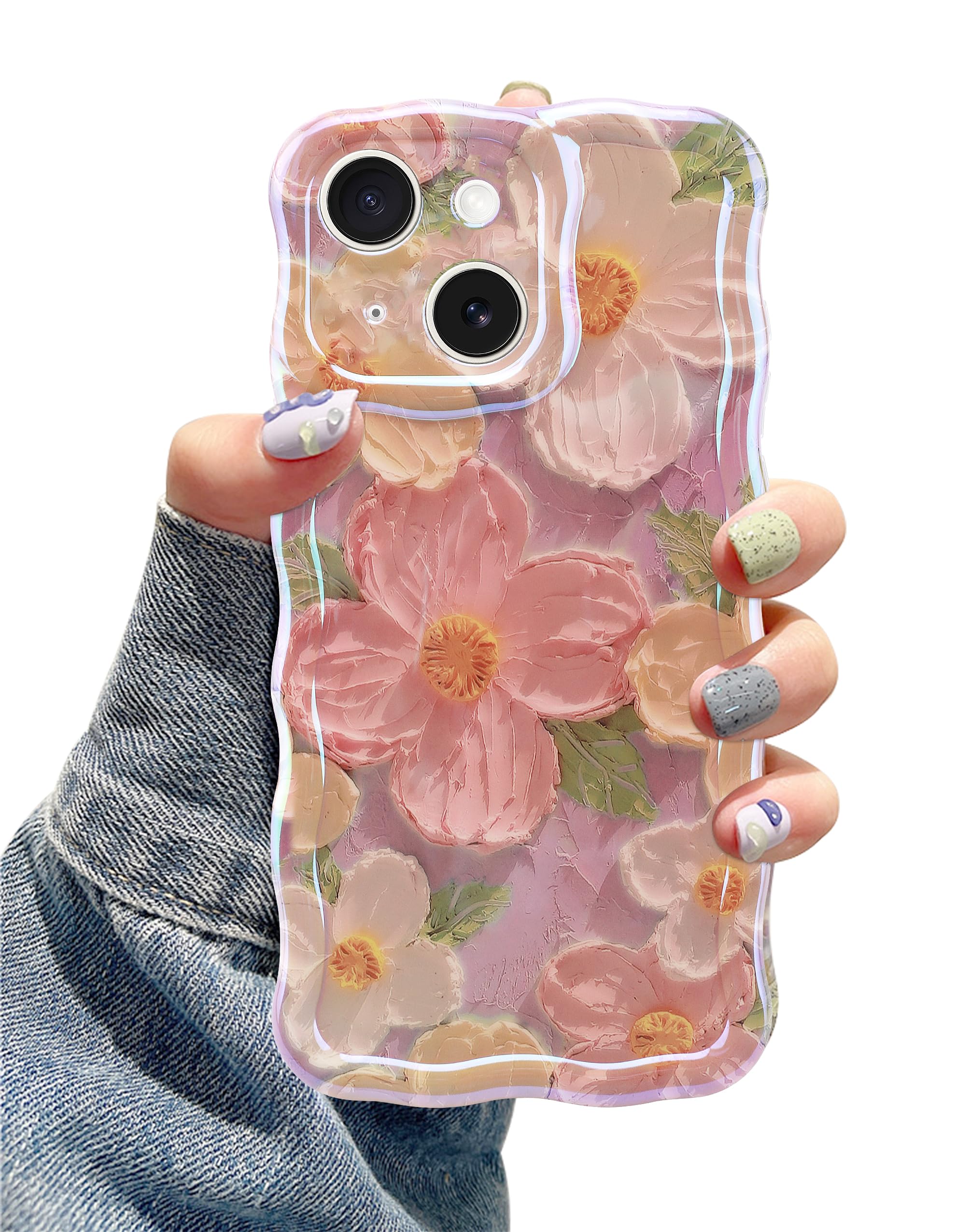 Coque iPhone 13 motif fleur laser pour sublimer vos miroirs selfies - 7