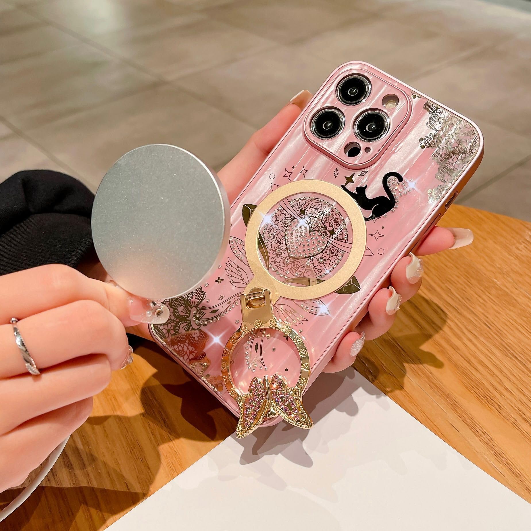 iPhoneアクセサリー rosemuse iPhone case 16 RoseMuse iPhoneケース 16Pro アイボリー ロゼミューズ