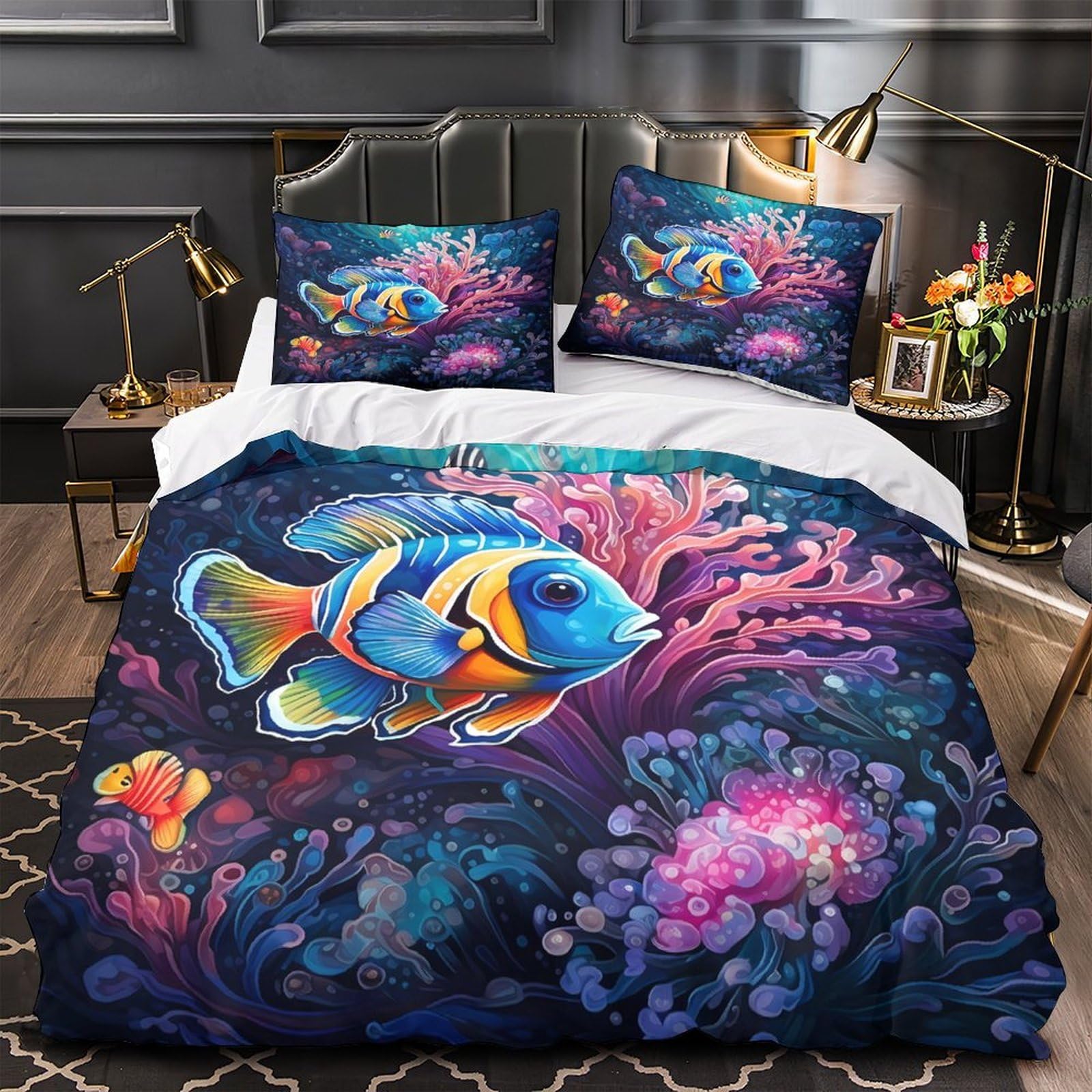 Parure de Lit Colombie 200x200cm pour décorer la chambre enfant avec style exotique