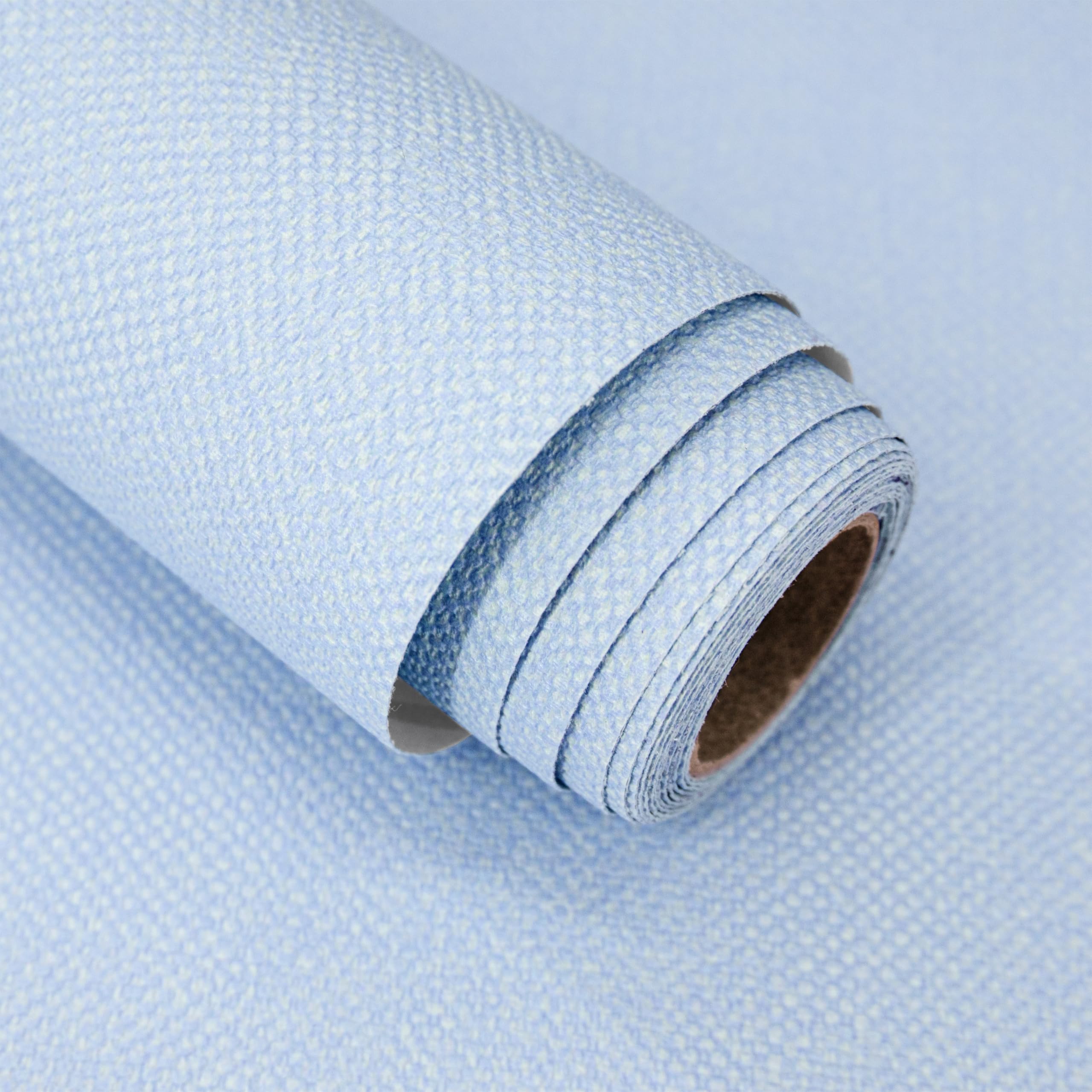 Blue Grasscloth Wallpaper Peel and Stick Wallpaper Textured Contact Paper 15.7inch x 393.7inch Faux Linen Wallpaper Vintage Grasscloth Contact Paper Self Adhesive Removable Wallpaper Vinyl