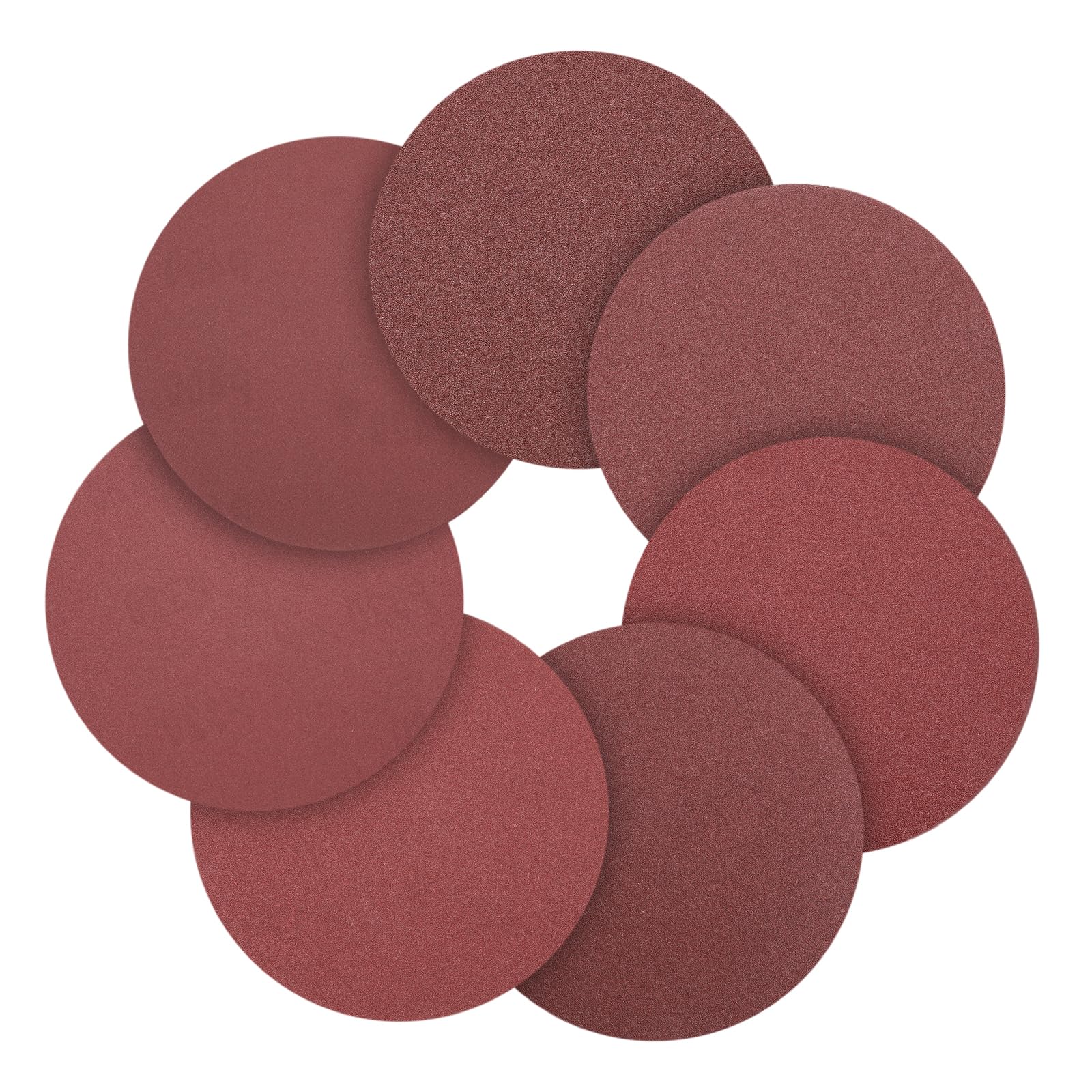 CoCud 80 Pcs 150mm 6 Inch Sanding Disc 80/120/180/320/400/600/800/1000 Grit Round Hook and Loop Sandpaper for Random Orbital Sander Automotive Car