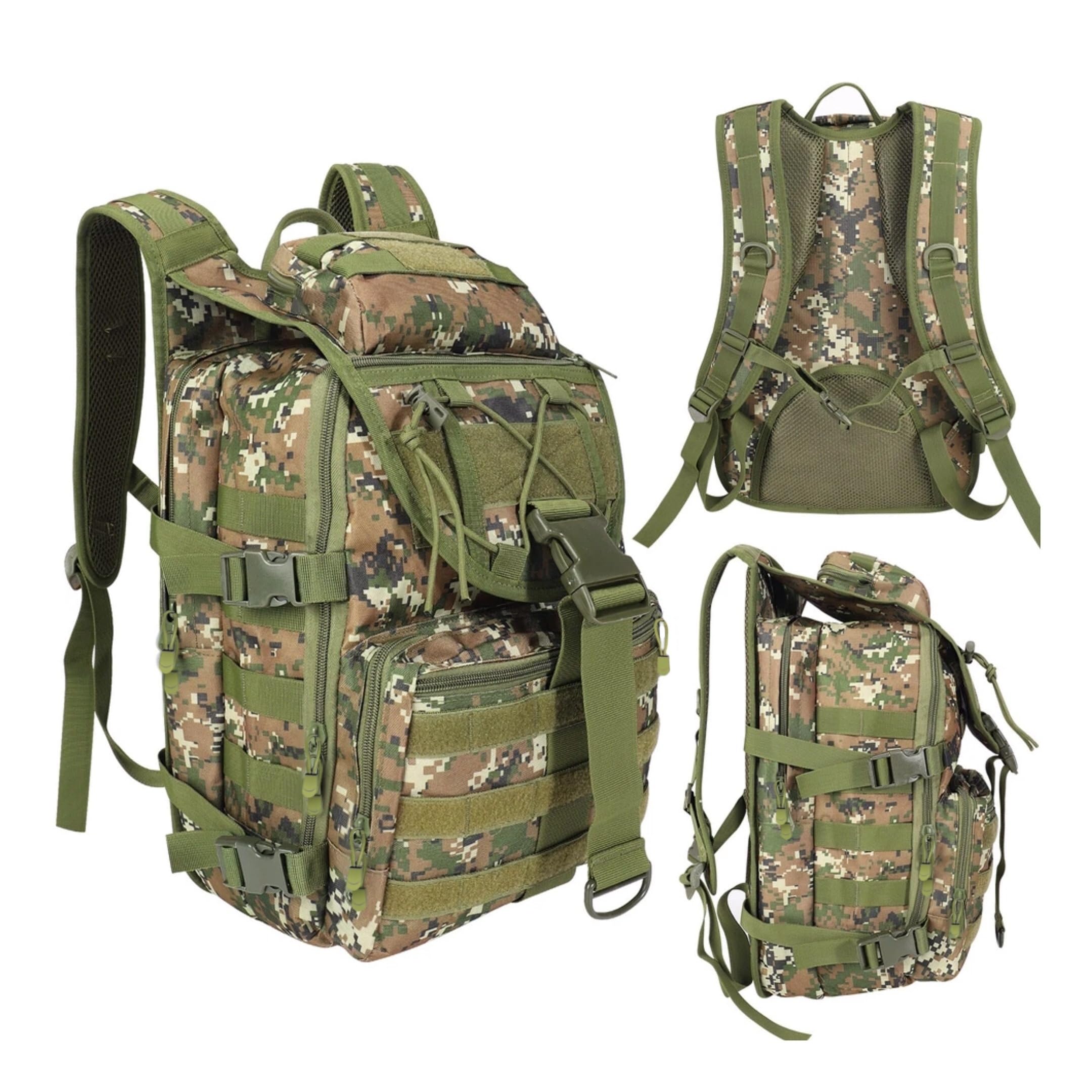 Travel Duffle Gym Backpack – Water Resistant for Hiking & amp; Cycling-image-46