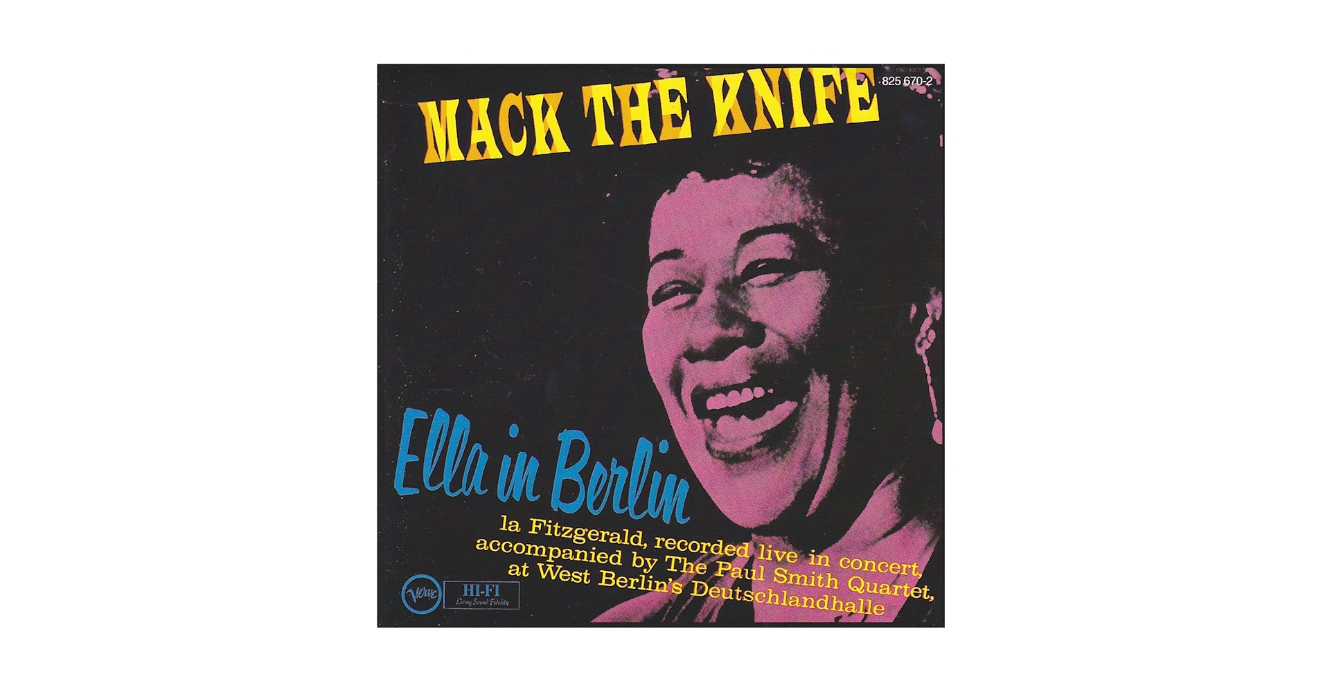 Fitzgerald, Ella - Mack the Knife / Ella in Berlin - Amazon