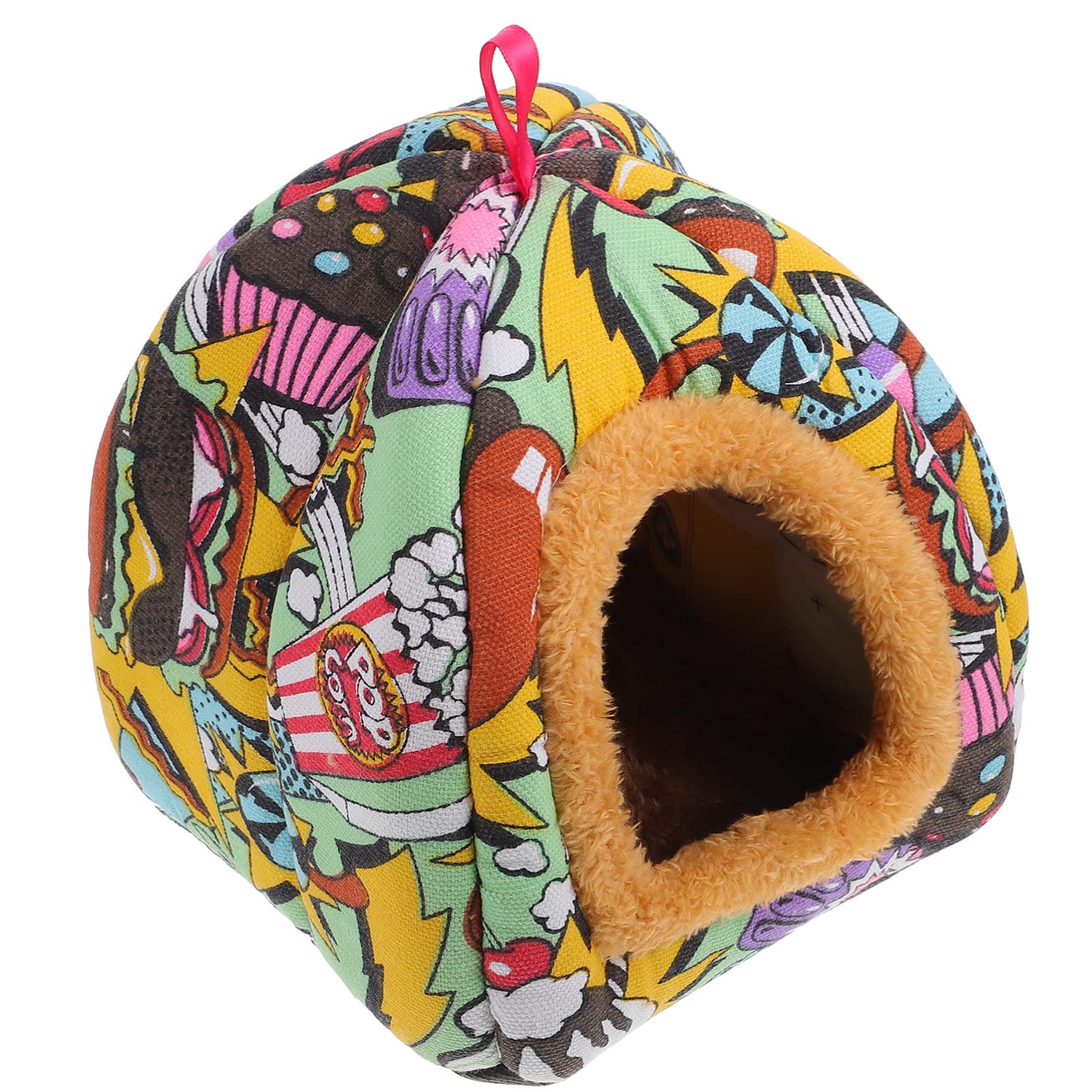 Mipcase 2piezas para Hámster Cama De Invierno Acogedora para Bolsa De y Ligera Seguro y para Roedores