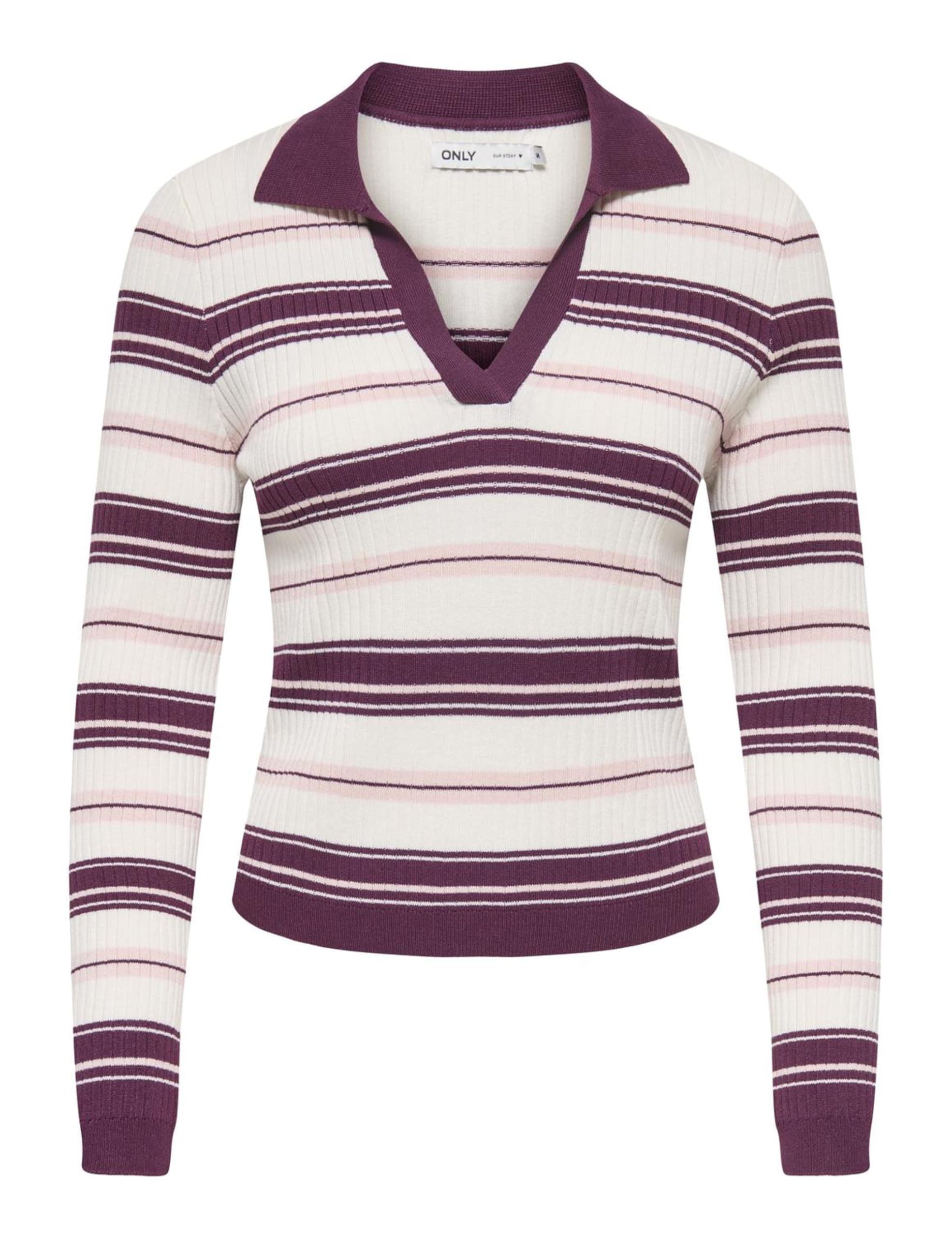 Onlkaya LS Stripe Polo KNT Noos