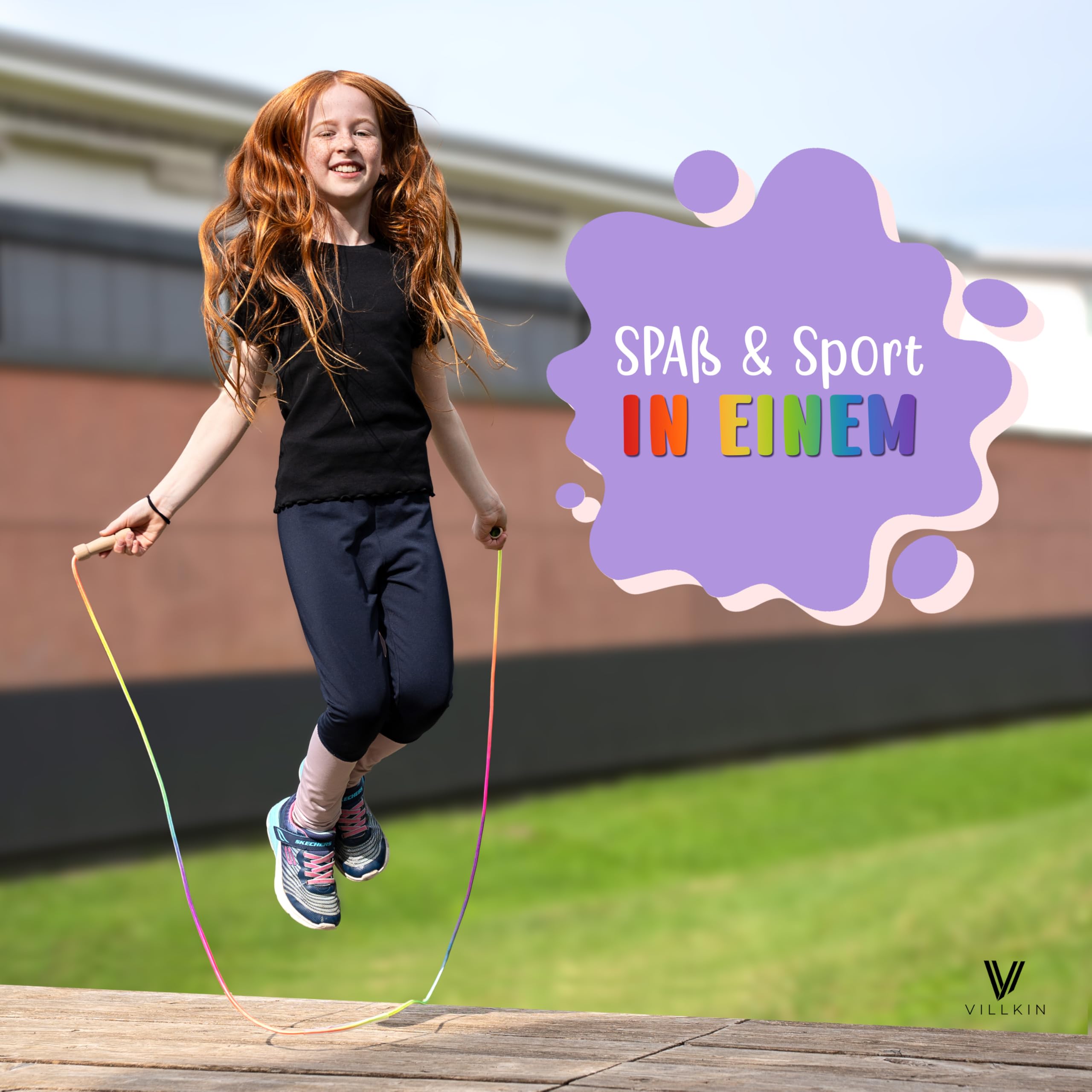 Corda per saltare per bambini, 220 cm