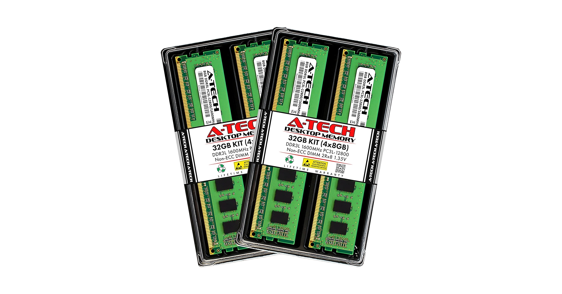 DDR3L-12800U 8GB×4枚＝32GB Amazon.com: 32GB Kit (4X8GB) DDR3 RAM, DDR3 1600 8GB PC3L