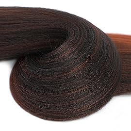 Alrence Pre Stretched Braiding Hair Long Braid 26 Inch 8 Packs Professional Braiding Hair Extensions Synthetic Crochet Twist Braids (26 Inch, T1B/350)