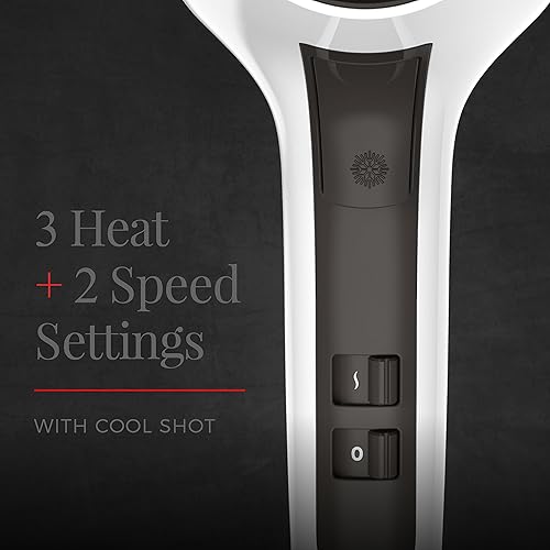 Miniatura 2 de Remington Salon Collection Air3D - Secador de pelo con motor de bajo ruido, secador de cerámica de 1760 W, D7777, color blanco