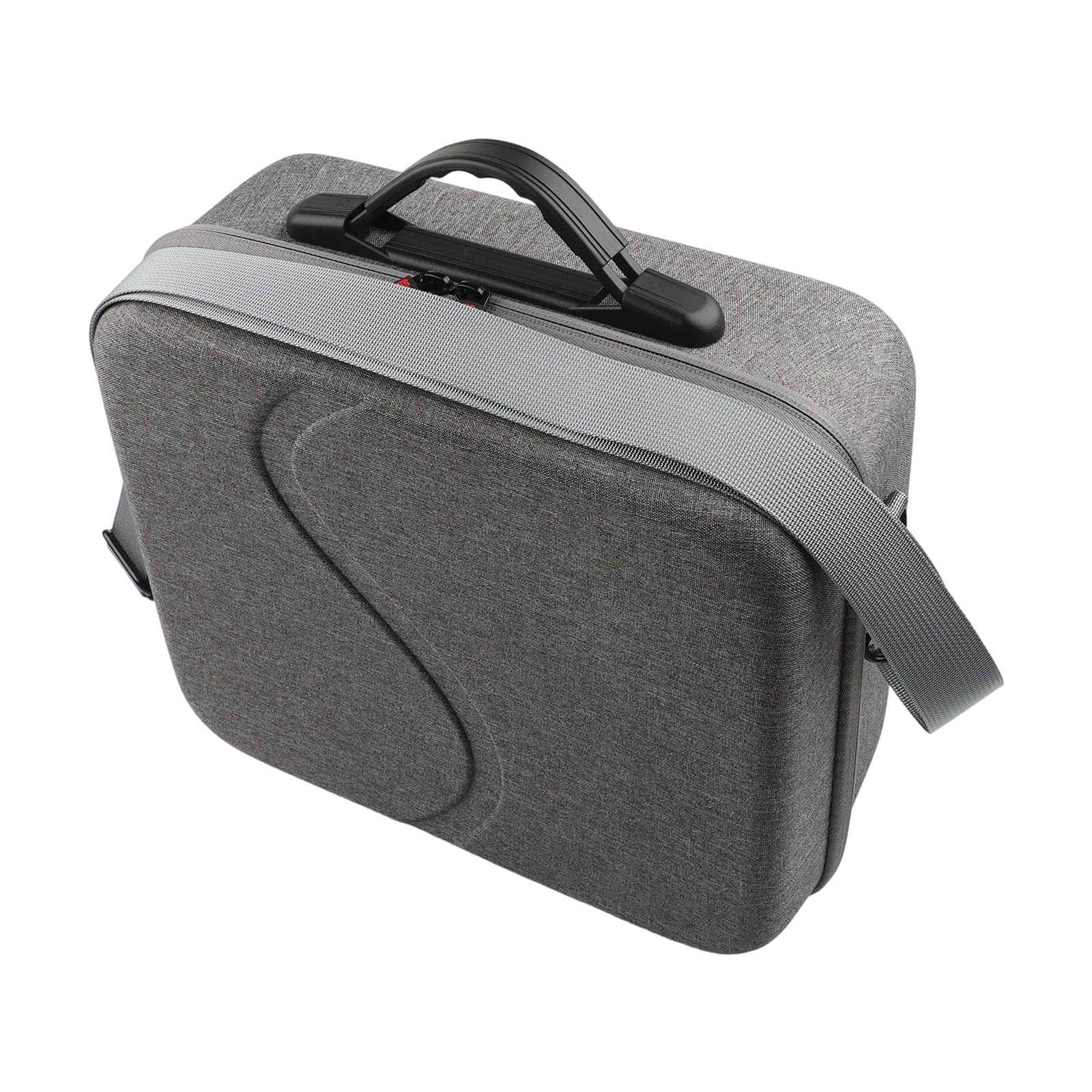 Borsa portaoggetti in nylon per Nintendo Switch 2, custodia portatile con tracolla, organizer da viaggio per console e accessori, nero