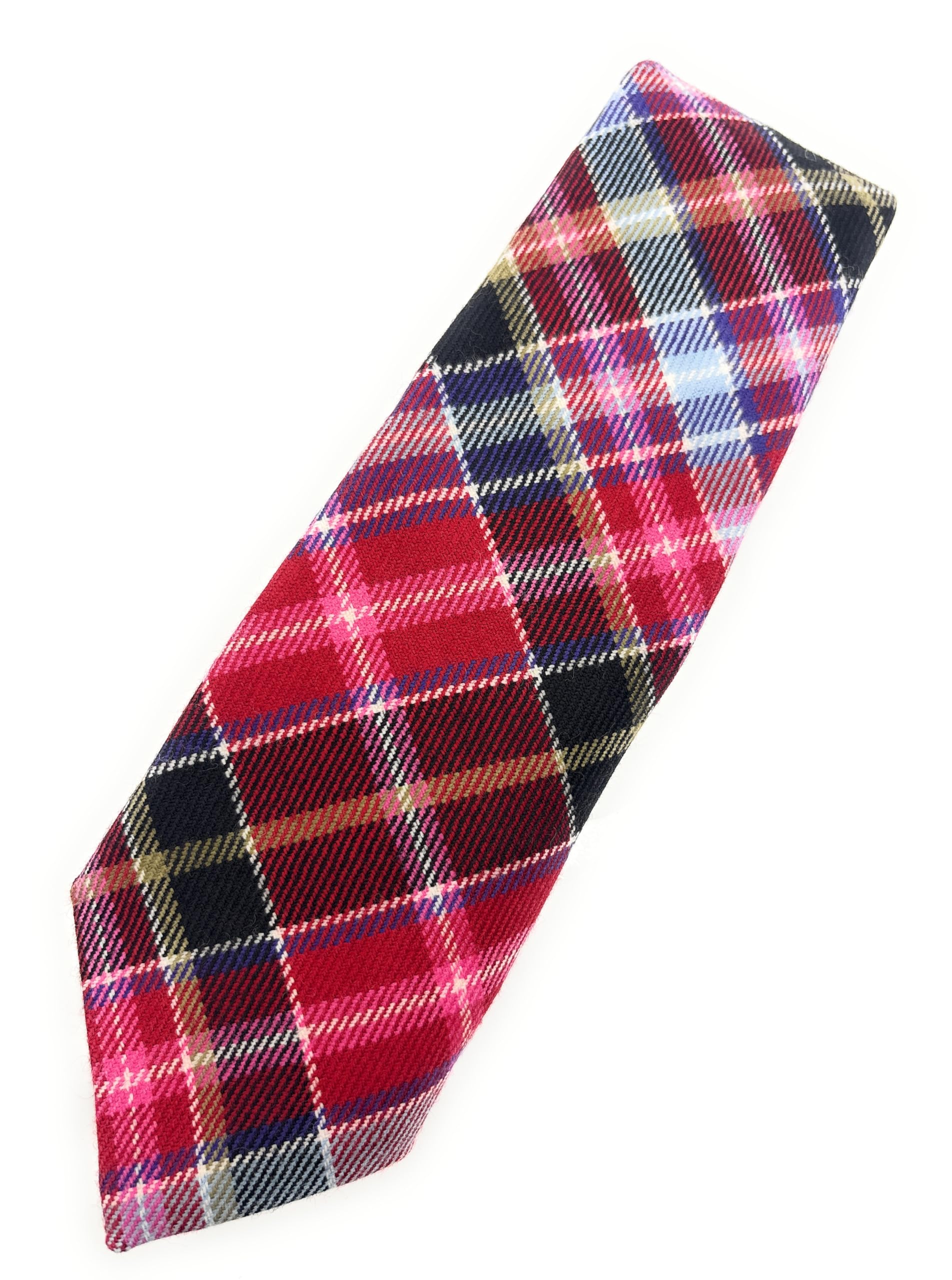 Scottish Essence Aberdeen Pure Wool Scottish Tartan Necktie Available In Various Tartans - Made In Scotland (Aberdeen)