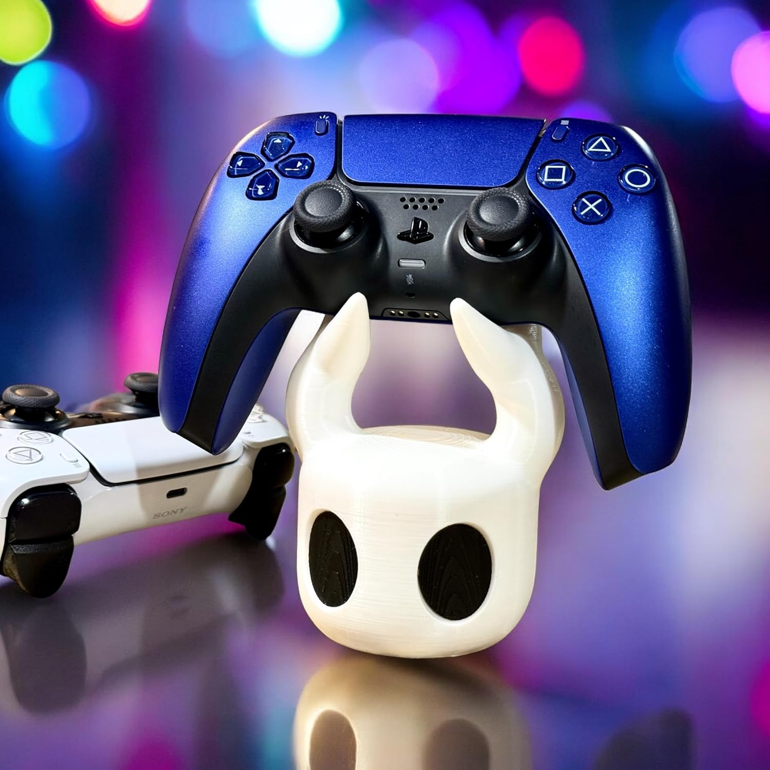 Controller Stand for All Controllers, Stylish 3D Printed Gamer Gift, Unique Gaming Decor, Minimalist White Color - Image 3