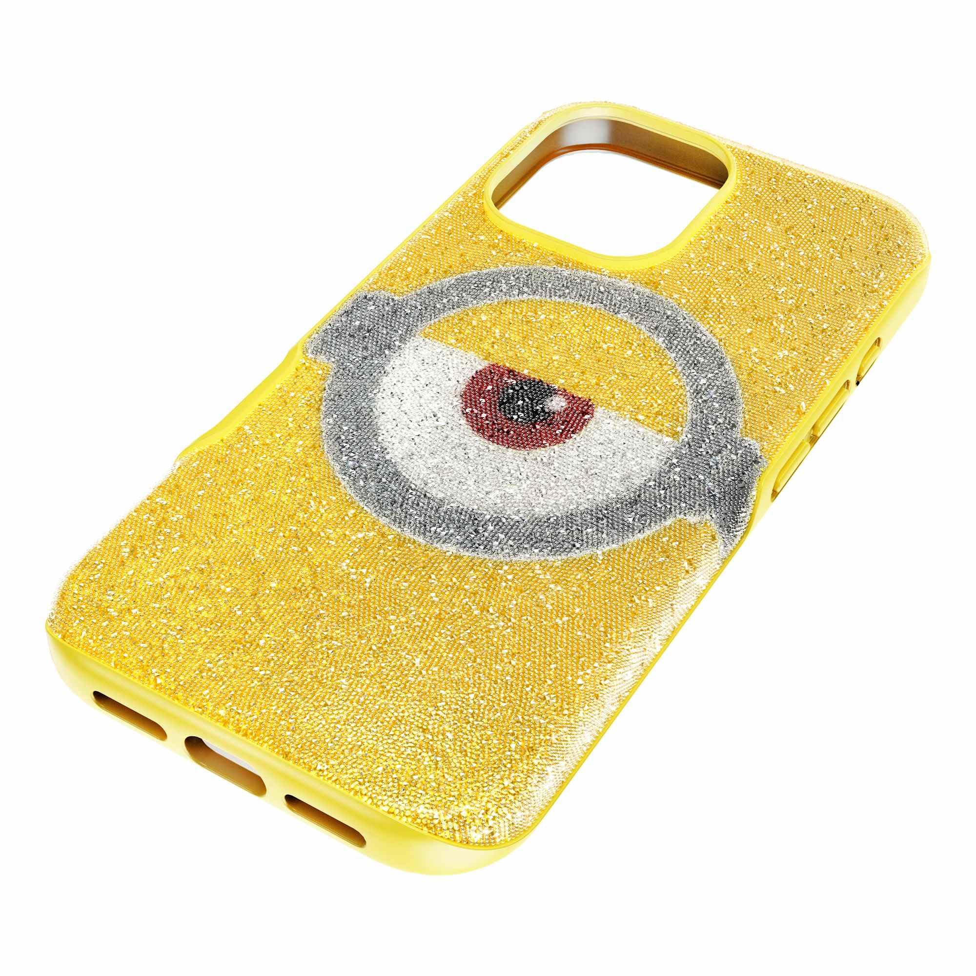 Swarovski Custodia per smartphone High, Minions, iPhone® 17, Giallo