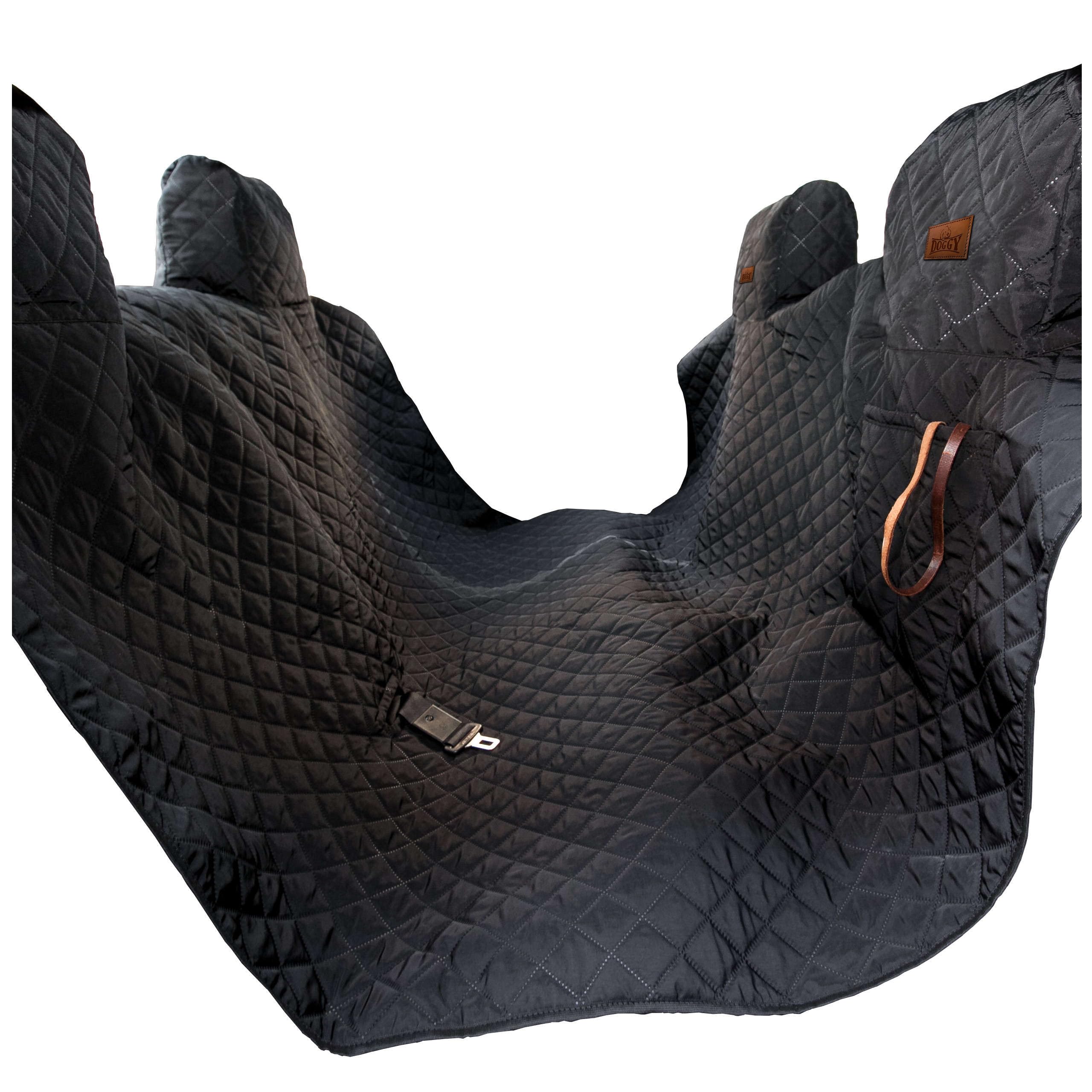 Funda para asiento de coche para perros, tamaño estándar, 220 cm, color negro