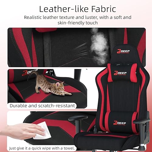 Miniatura 4 de Silla de juegos de tela, agradable al tacto y transpirable, fabricada por un fabricante de renombre, segura y estable, especialmente diseñada para