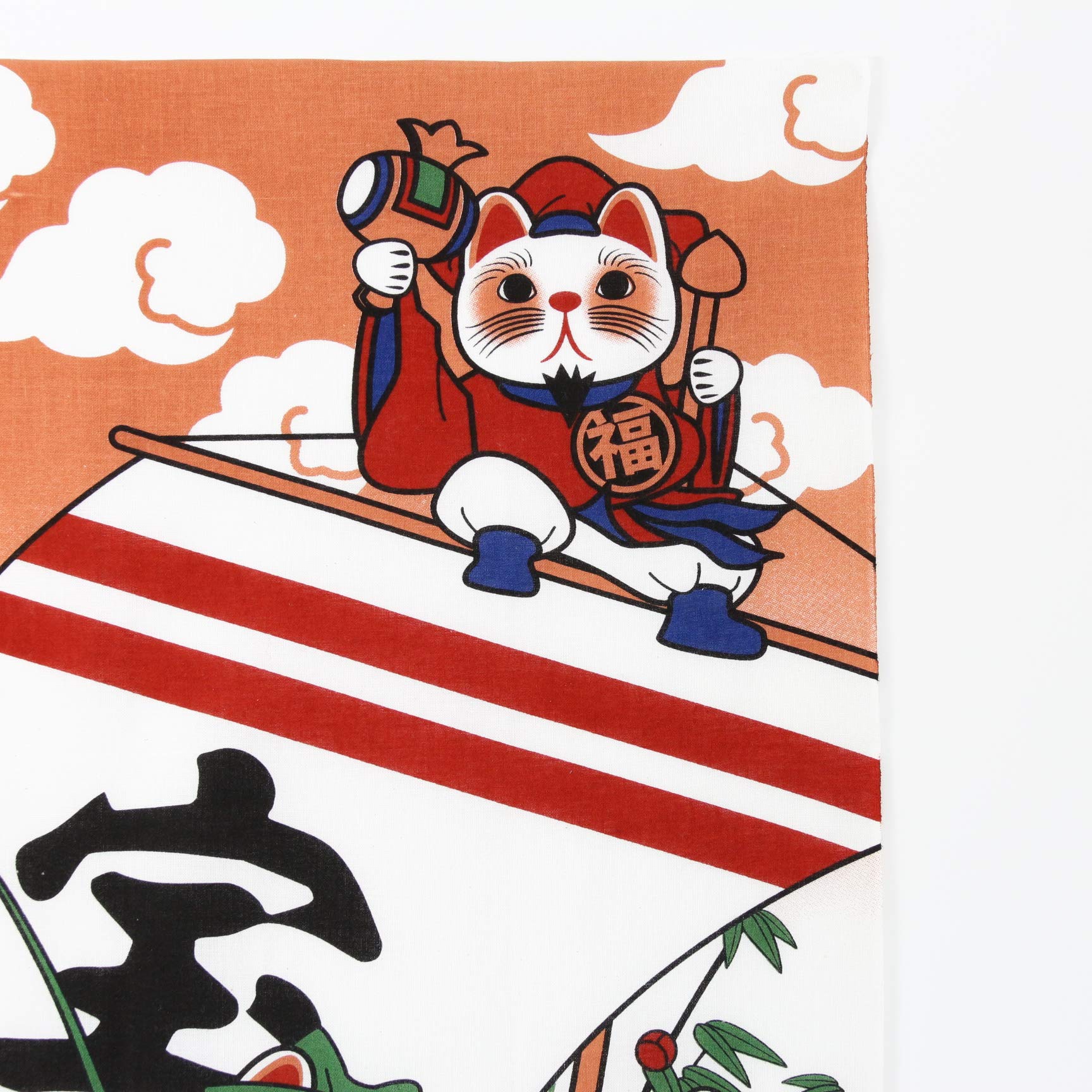 専用★福招き猫◆手拭い◆ Amazon｜ヤギセイ 手ぬぐい 「招き猫 赤」 福招き猫 捺染