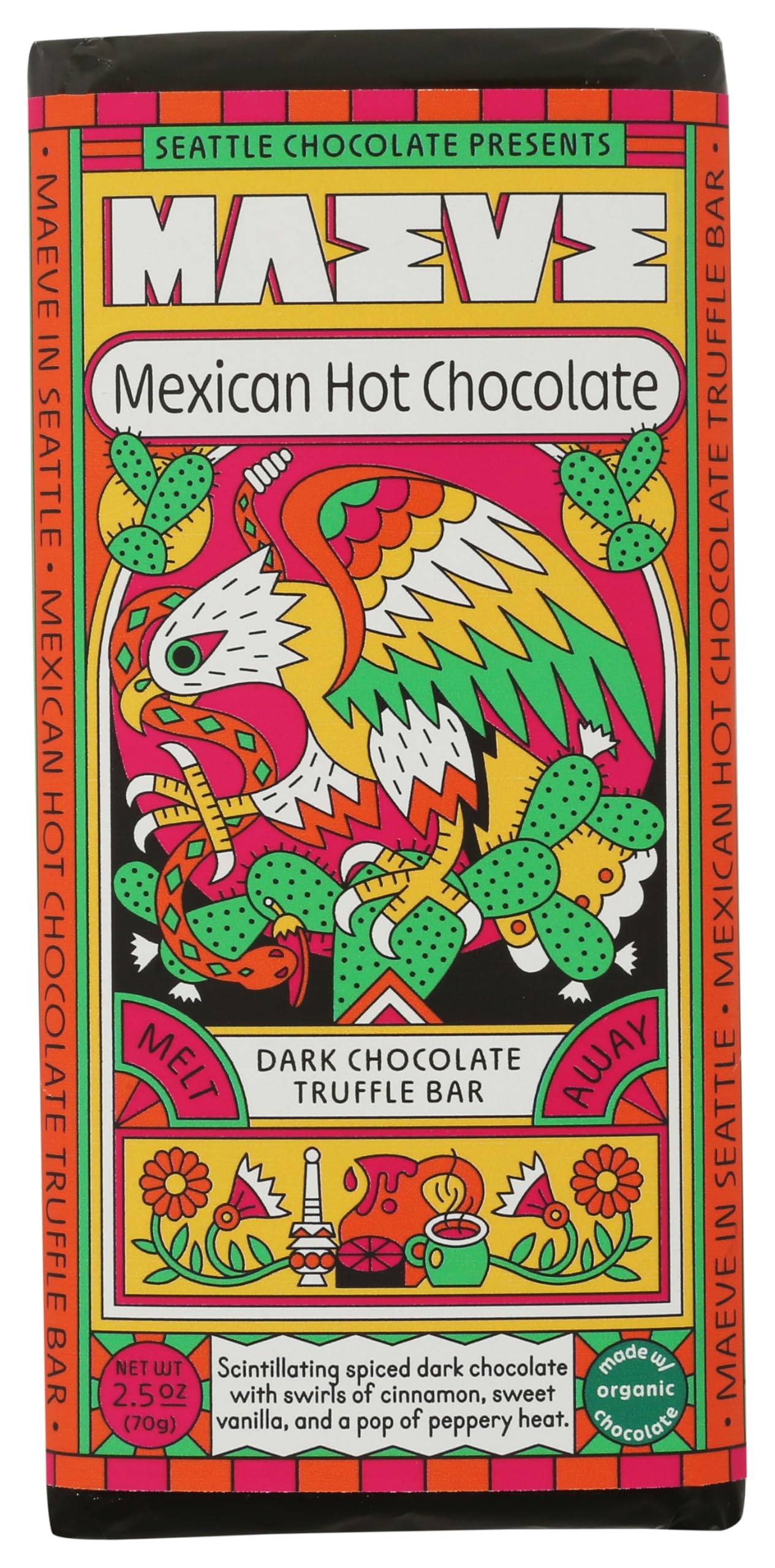 Mexican Hot Chocolate Truffle Bar