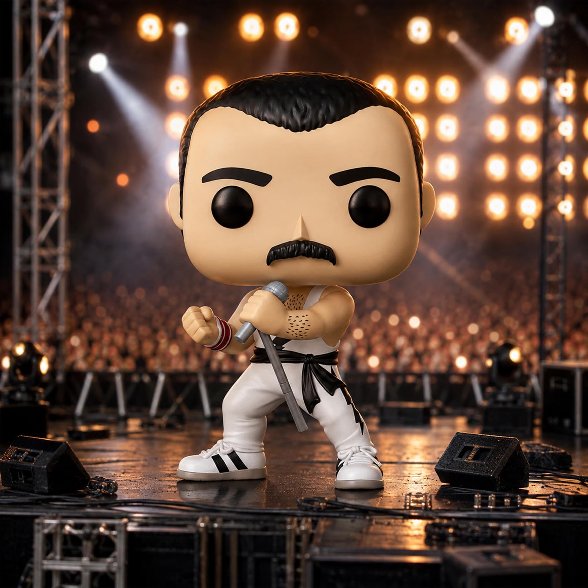 Amazon | Funko Pop! クイーン フレディ・マーキュリー (ホワイト