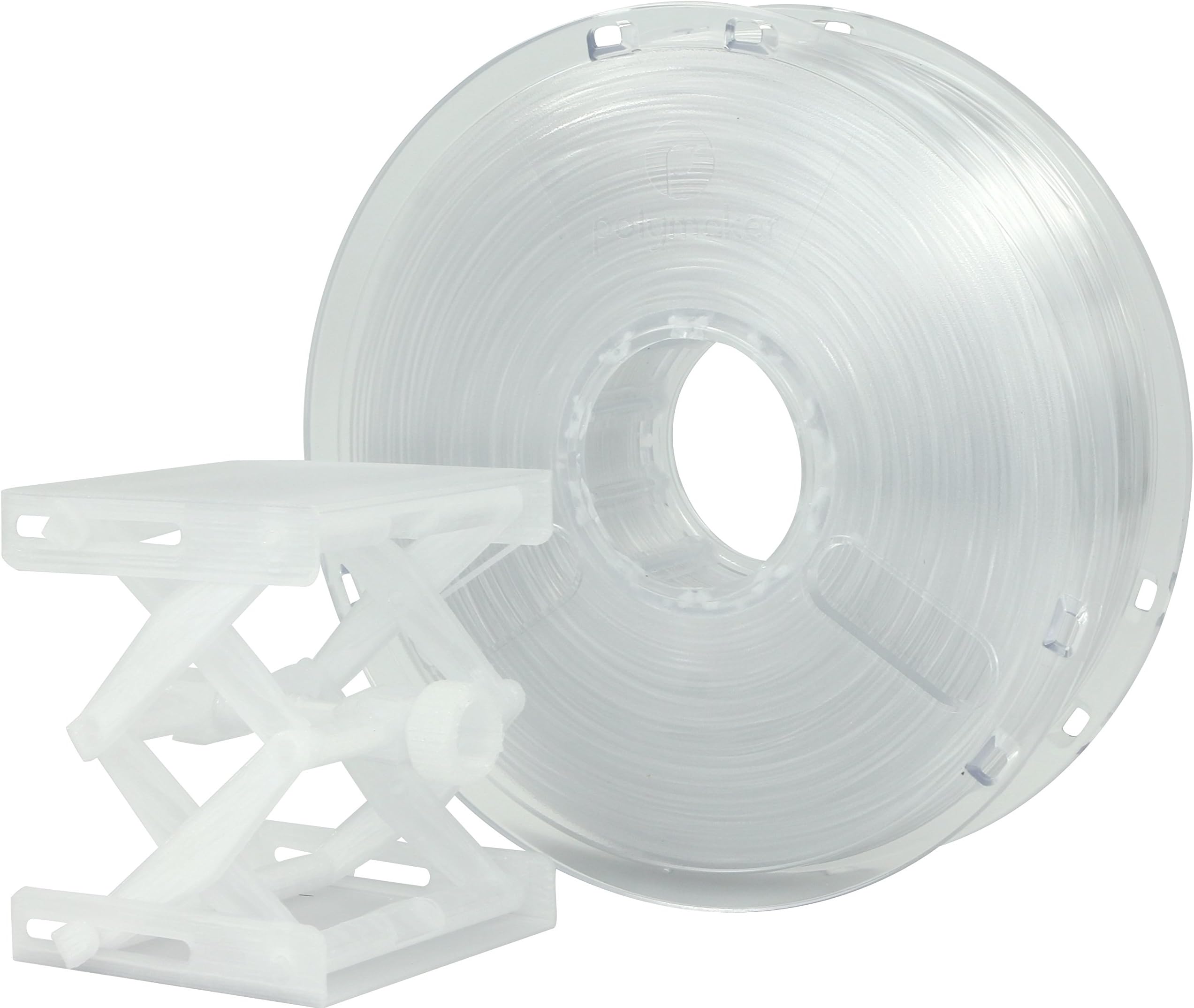 BuildTak PM70410 Polymaker Polycarbonate PC-Plus, Spool, Transparent, 1.75 mm Diameter, 750 g, 0.75 kg, Natural