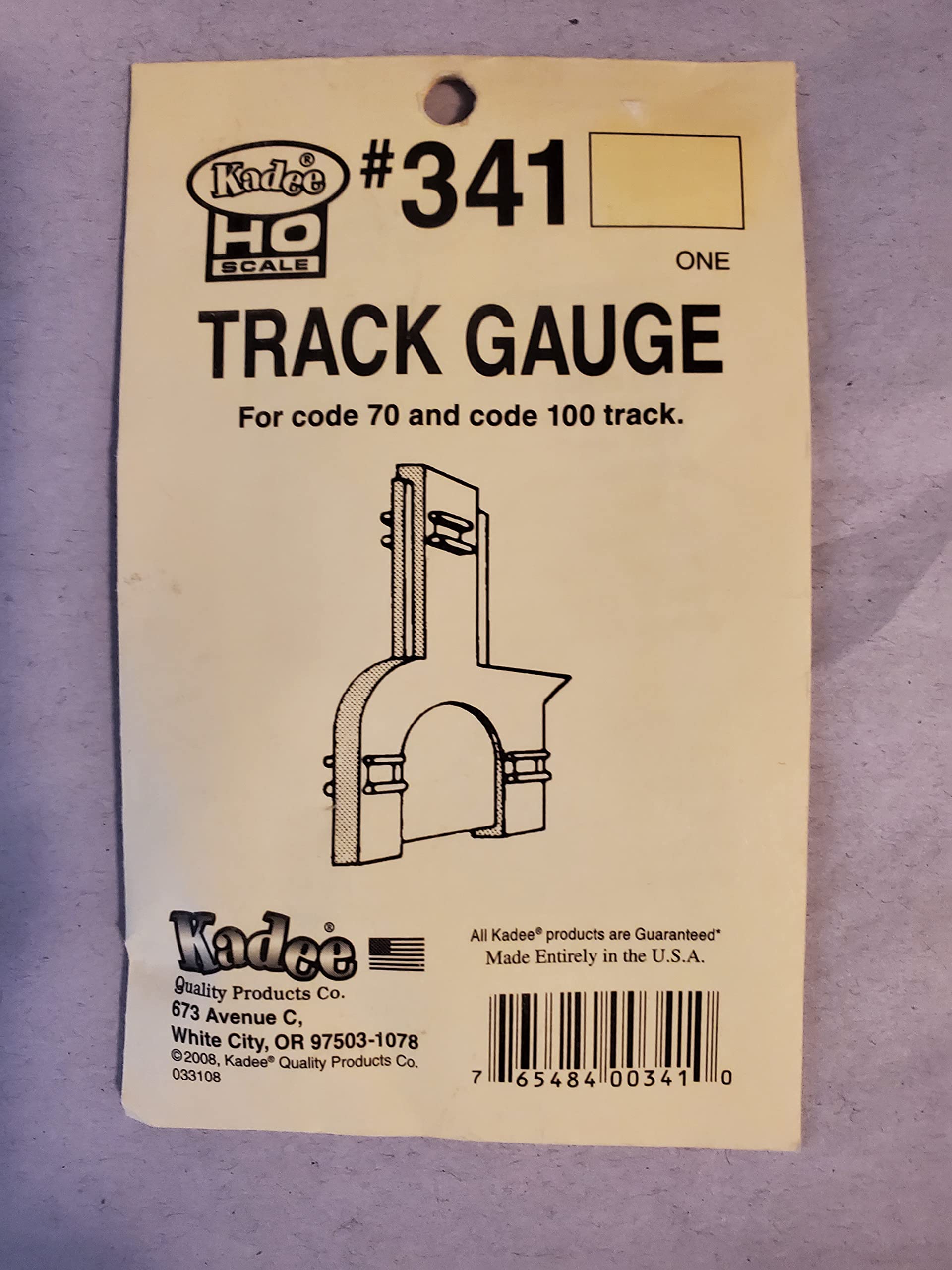 KADEE 341 3-Point Track Gauge (Code 70/Code 100) HO KADU0341