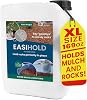 Vuba EASIHOLD Rocks – 5L XL Kiesbinder zum Verkleben von Steinen Rinde und Kies auf Rabatten Terrassen und Gartenwegen. Hält bis zu 3 Jahre ungiftig gebrauchsfertig.