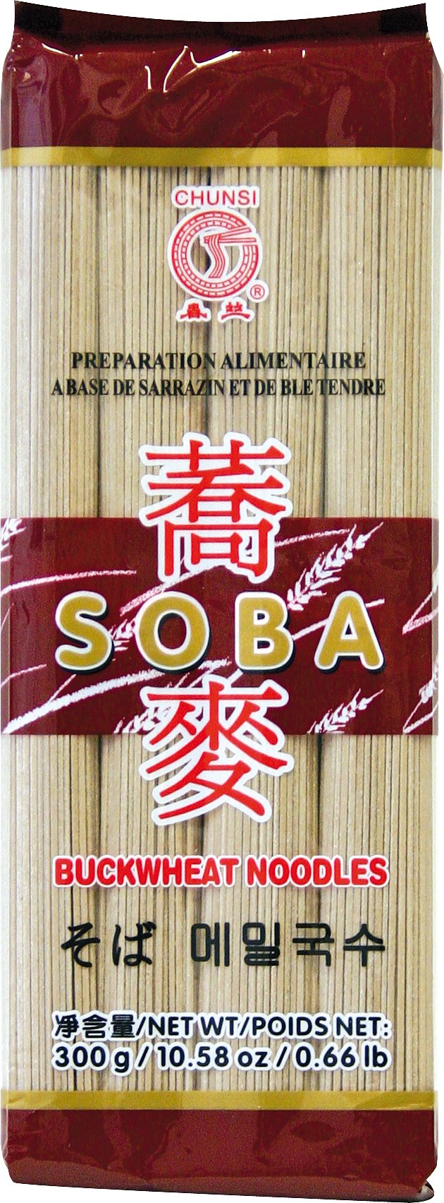 Chunsi Fideos Soba Alforfón 300 g