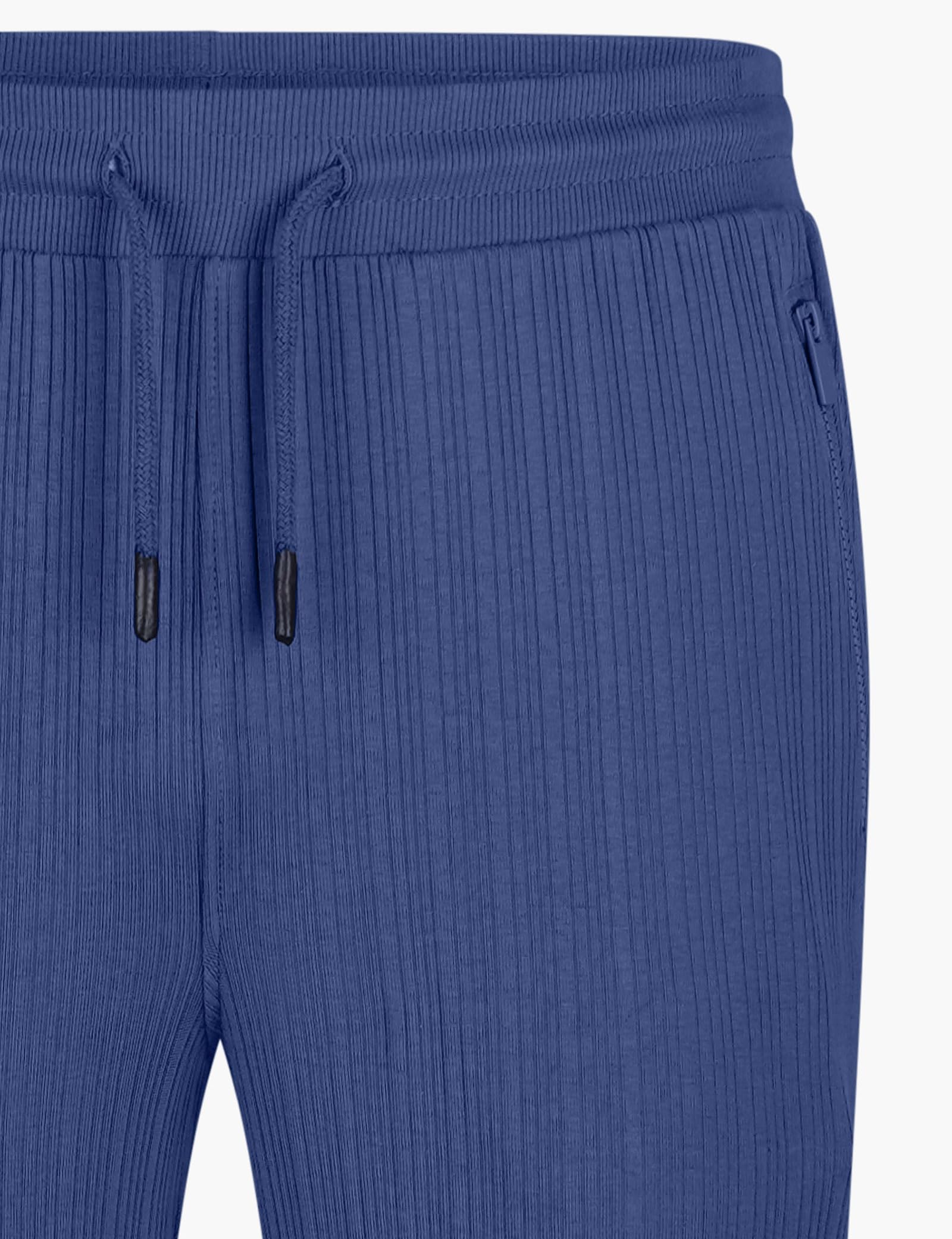 Pantalones deportivos ajustados de punto acanalado para hombre, con bolsillos con cremallera, cintura ajustable con cordón, tobillos con puños, informales, deportivos, gimnasio, pantalones