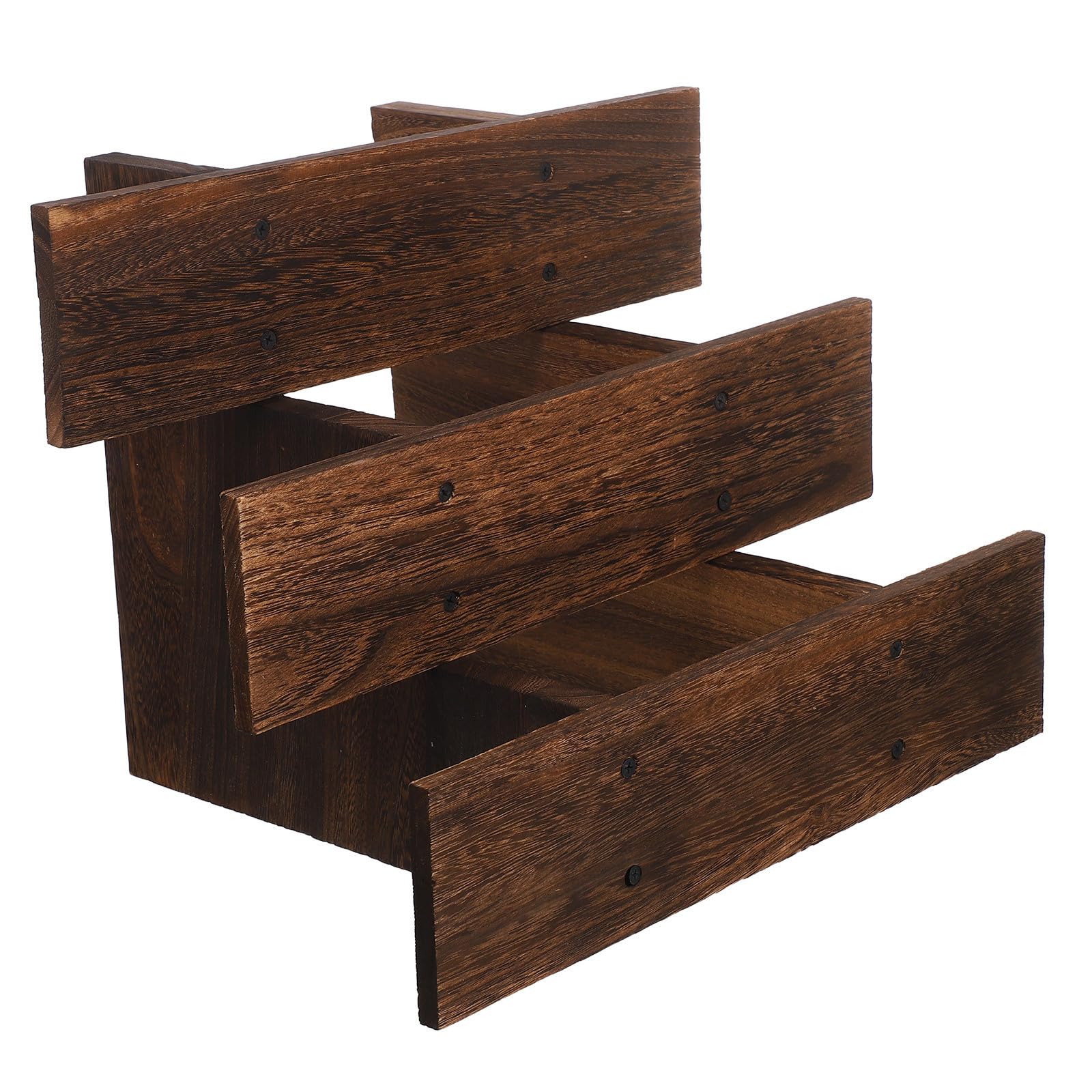 GALPADA Soporte Expositivo de Madera de 3 Niveles para Mesa y Joyas