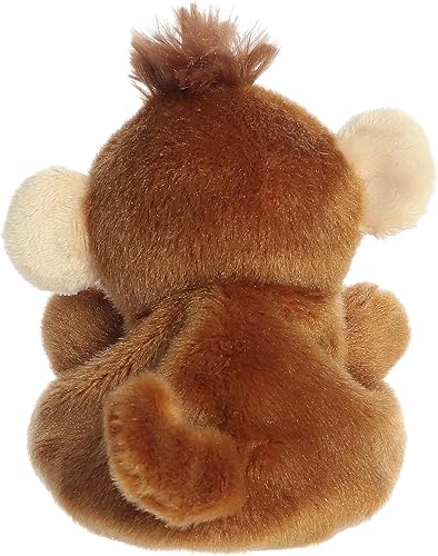 Miniatura 3 de Aurora Adorable animal de peluche Palm Pals Boomer Monkey - Juego de bolsillo - Diversión coleccionable - Marrón 5 pulgadas