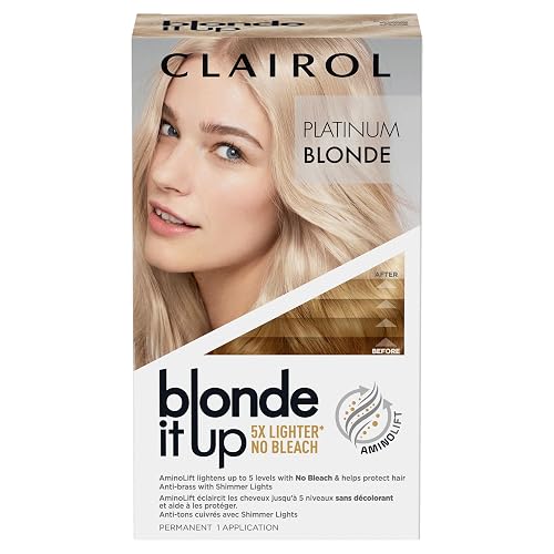 Clairol Blonde It Up Permanent Hair Dye Platinum Blonde 1 Pack