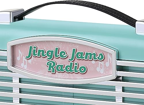Miniatura 5 de Mr. Christmas Jingle Jams Mint Radio, color verde