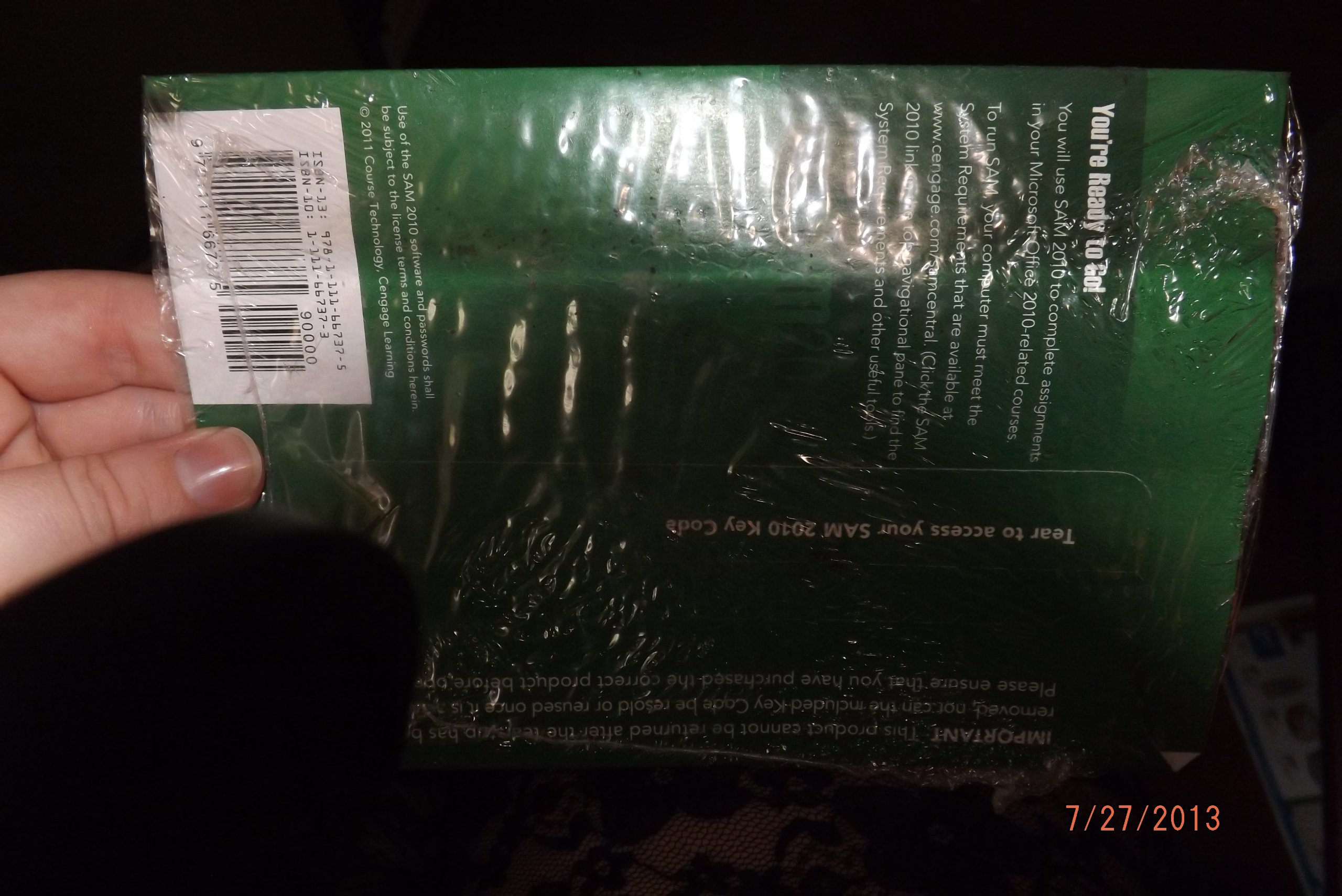 Sam 2010 Assessment, Training, and Projects for Microsoft Office 2010 V. 2.0 Access Code Card 1st Edition