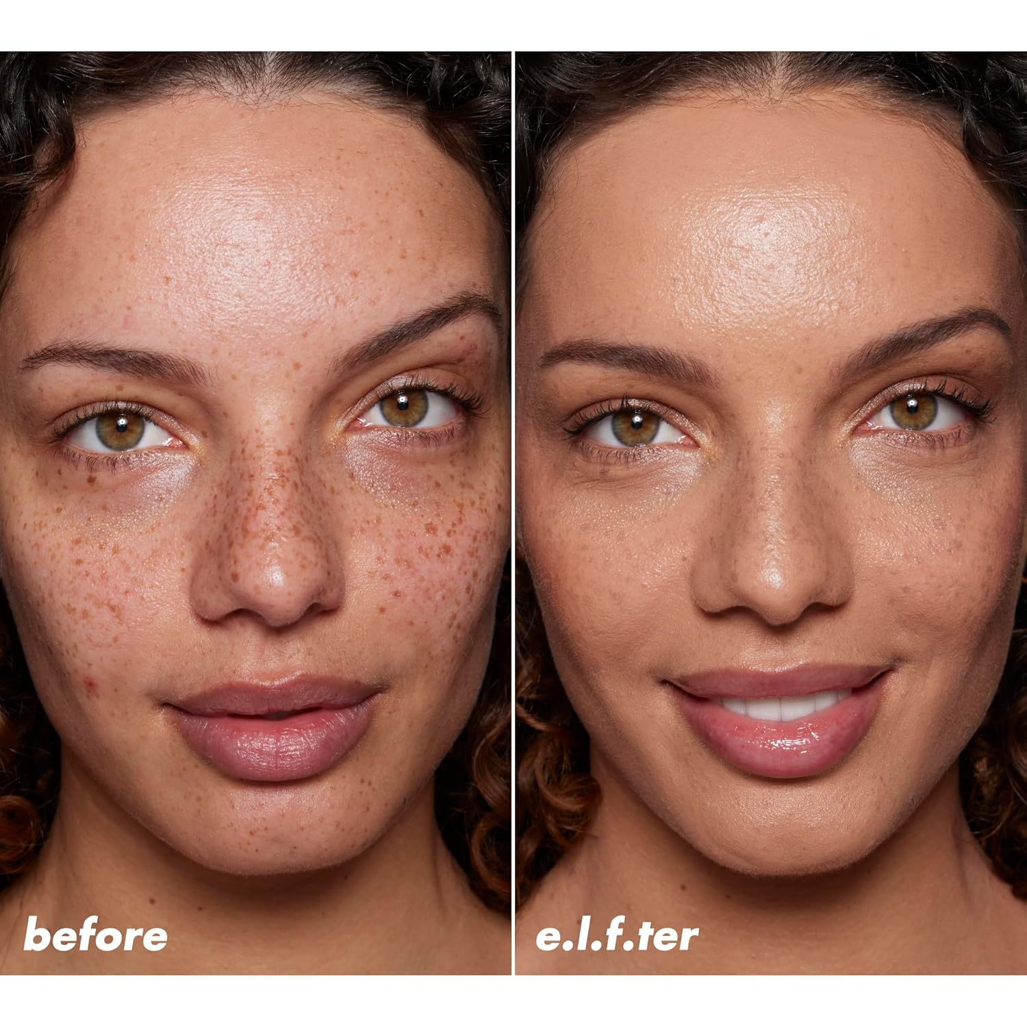 e.l.f. Halo Glow Skin Tint SPF 50, Tinted Moisturizer For Light, Buildable Coverage, Creates A Natural Glow, Vegan & Cruelty-Free, 7 Medium Warm - Image 4