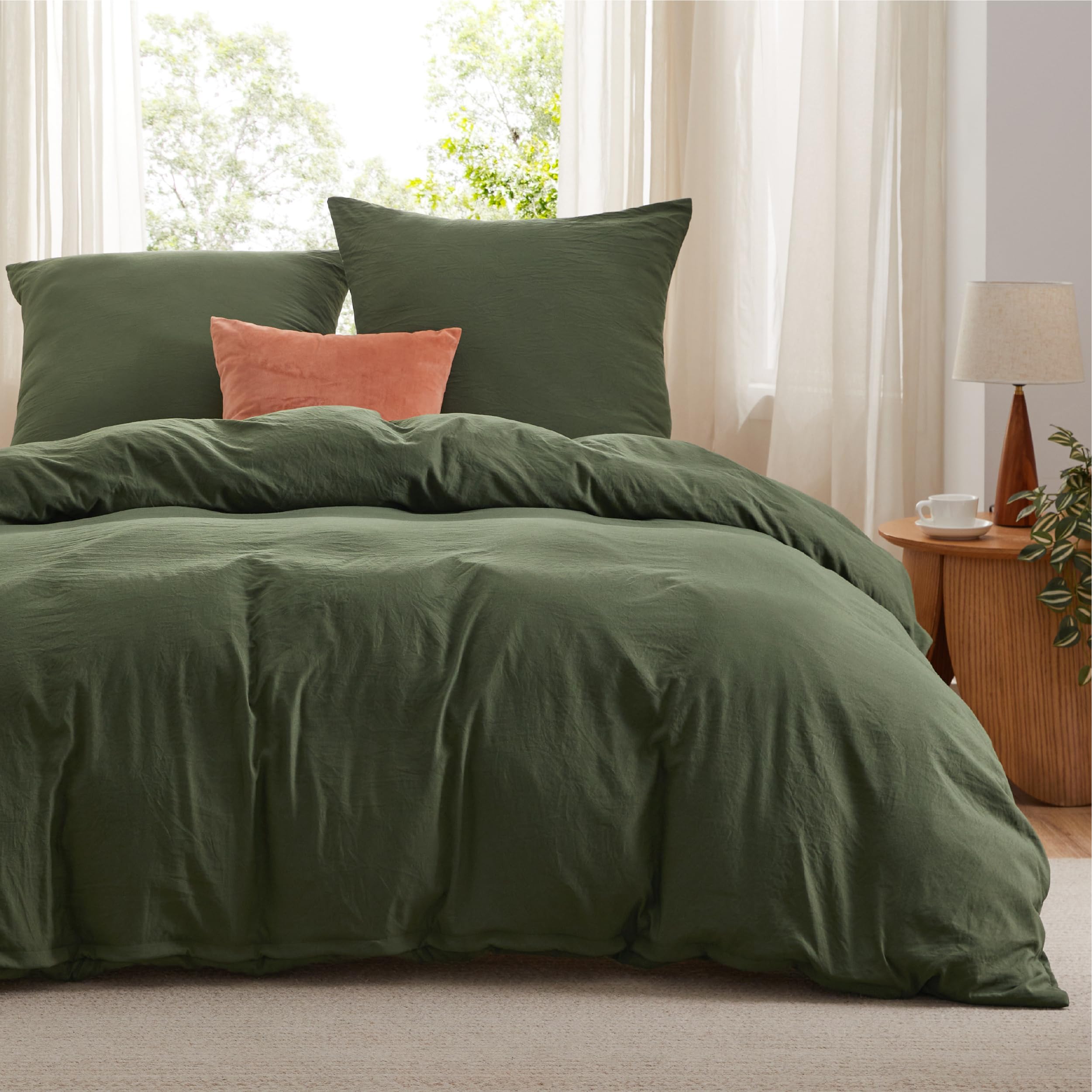Bedsure Bedding Funda Nordica 240 x 220 - Poliéster Microfibra Juego de Funda de Edredon 240x220 cm y 2 Fundas de Almohada 65x65 cm, Funda Nórdica con Cremallera ÖKO-Tex (Blanco)