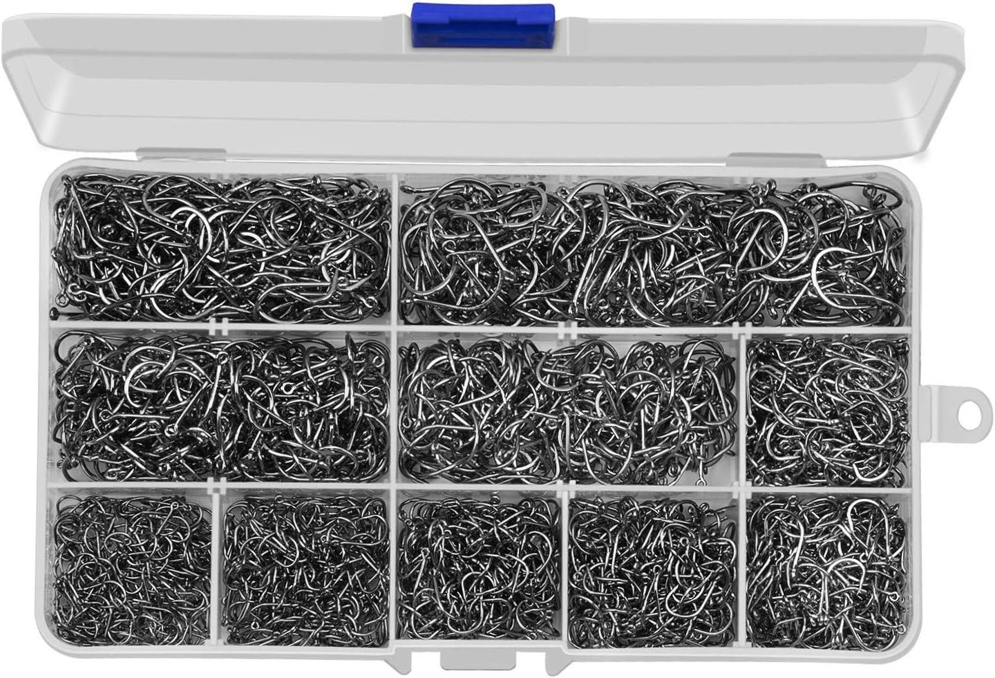1000 fish hooks 10.00 Fishing The construction of this classic hook starts with premium Japanese stainless steel DONQL 3/0 Fishing Treble Hooks