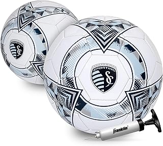 Franklin Sports Official MLS Team Soccer Balls - Official Size 5 Soccer Balls - Regulation Size + Weight Soccer Ball for Kids + Adults - Boys + Girls Soccer Ball - Air Pump Included