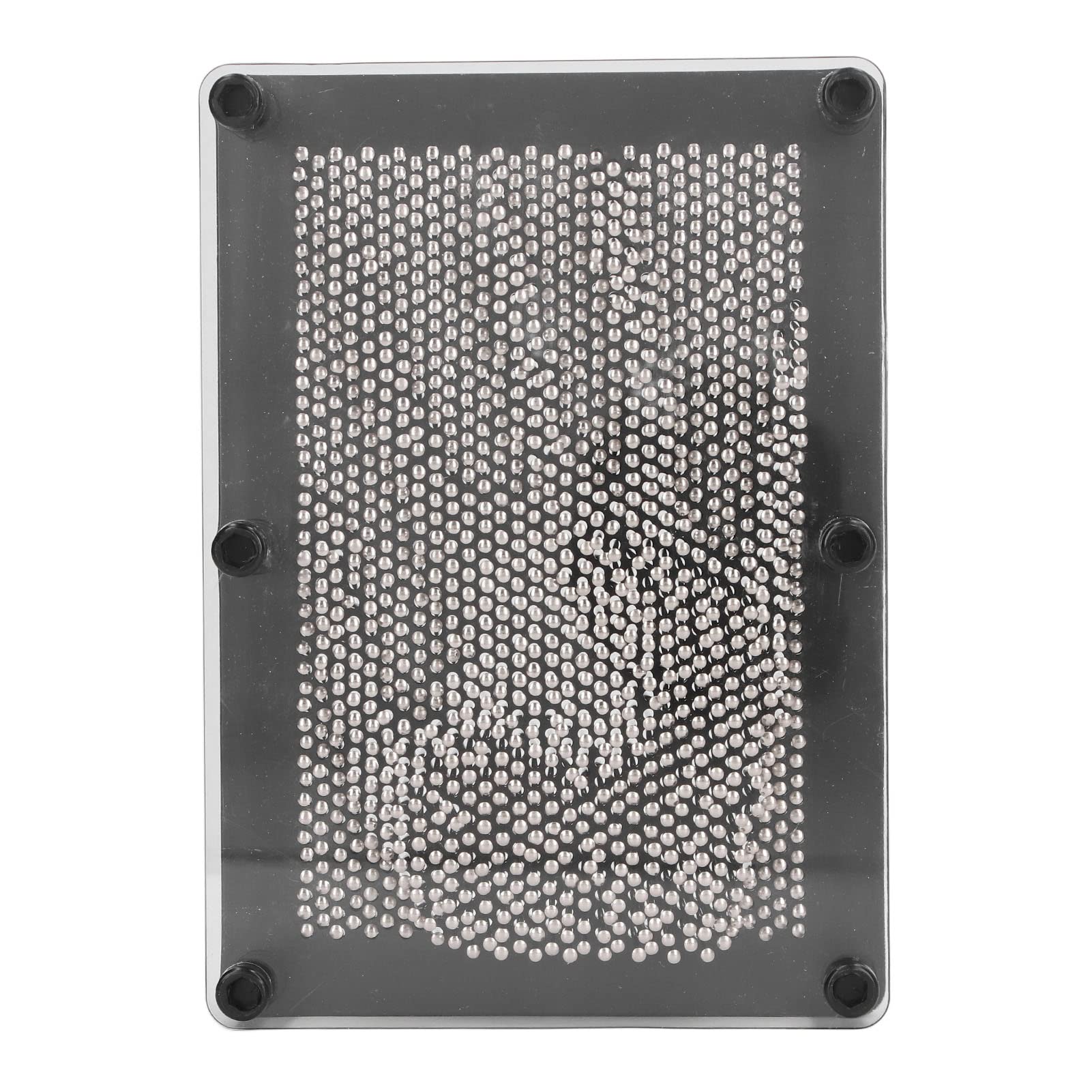 Fdit Pin Art Board Toy, Décompression 3D Metal Pin Art Board Toy Décoration de la Maison Convient aux Enfants Adultes