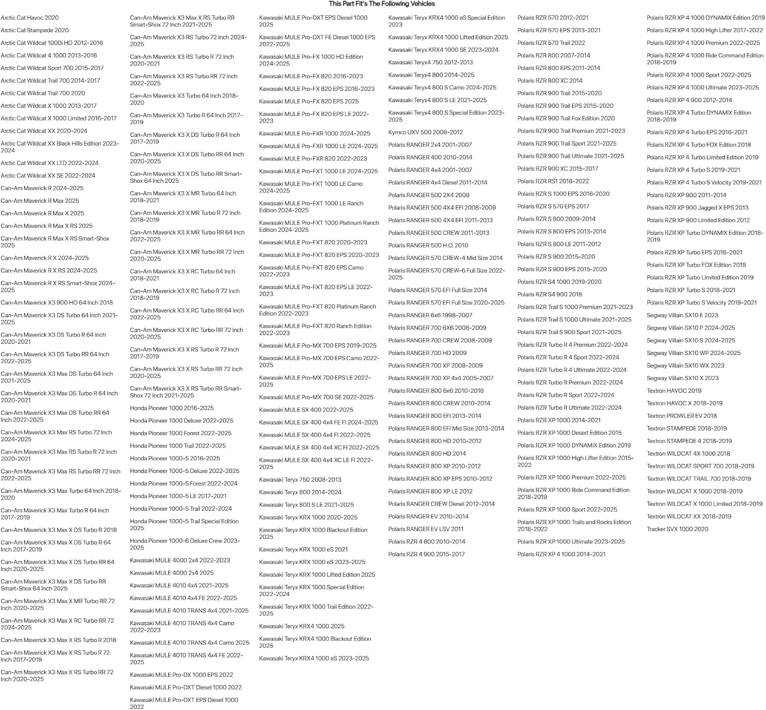 Tusk Heavy Duty Adjustable Flag Mount 1 3/4"-1 7/8" Compatible with CAN-AM Maverick R/R Max/X3/X3 Max Polaris RZR Trail/XP/XP Turbo KAWASAKI Teryx 750/800/KRX