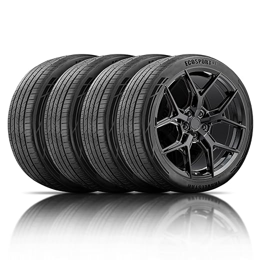 Set of 4 (Four) Travelstar Ecosport GT Ultra High-Performance 235/40R19 All Season Passenger Tire Set 235/40/19 235/40ZR19 XL 96W Dual Tread Design for Sports Cars & Luxury Sedans[TIRE ONLY]