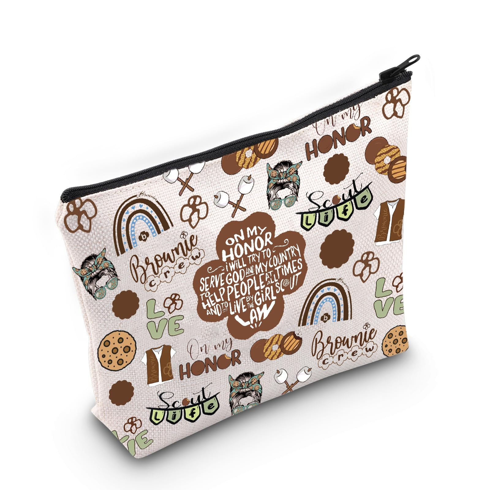 POFULL Brownie Troop Gift Brownie Tote Bag Troop Leader Gifts