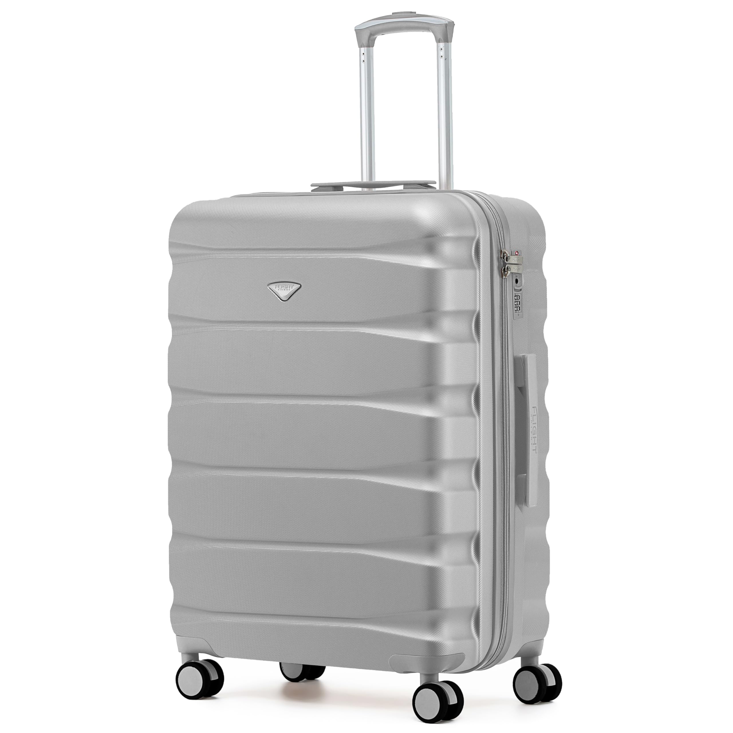Flight Knight Underseat Cabin Suitcase 45x36x20cm | Free Hand Luggage for EasyJet & Wizz Air | Lightweight ABS Hard Shell with 8 Silent-Glide Spinner Wheels | Max Space Travel Bag — view 230